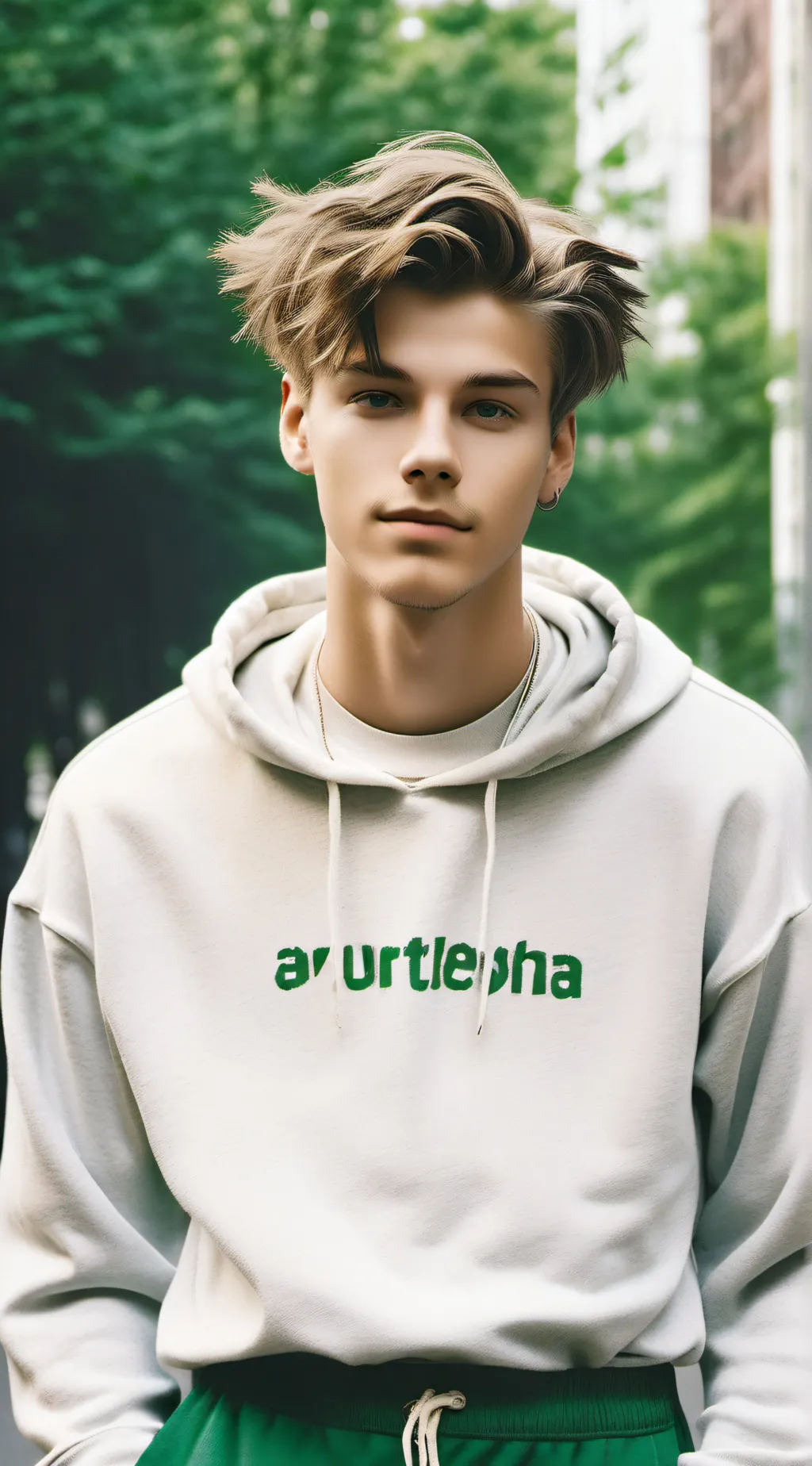 ai character: Leon background