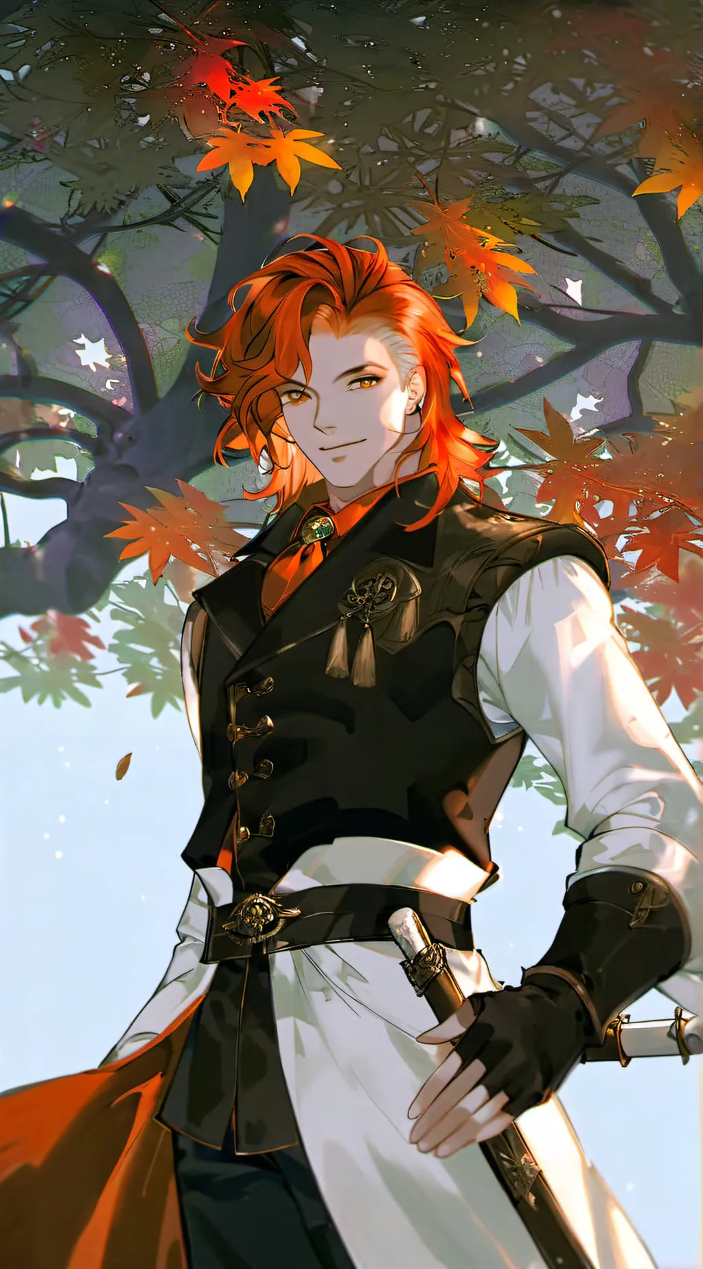 ai character: Rengoku background