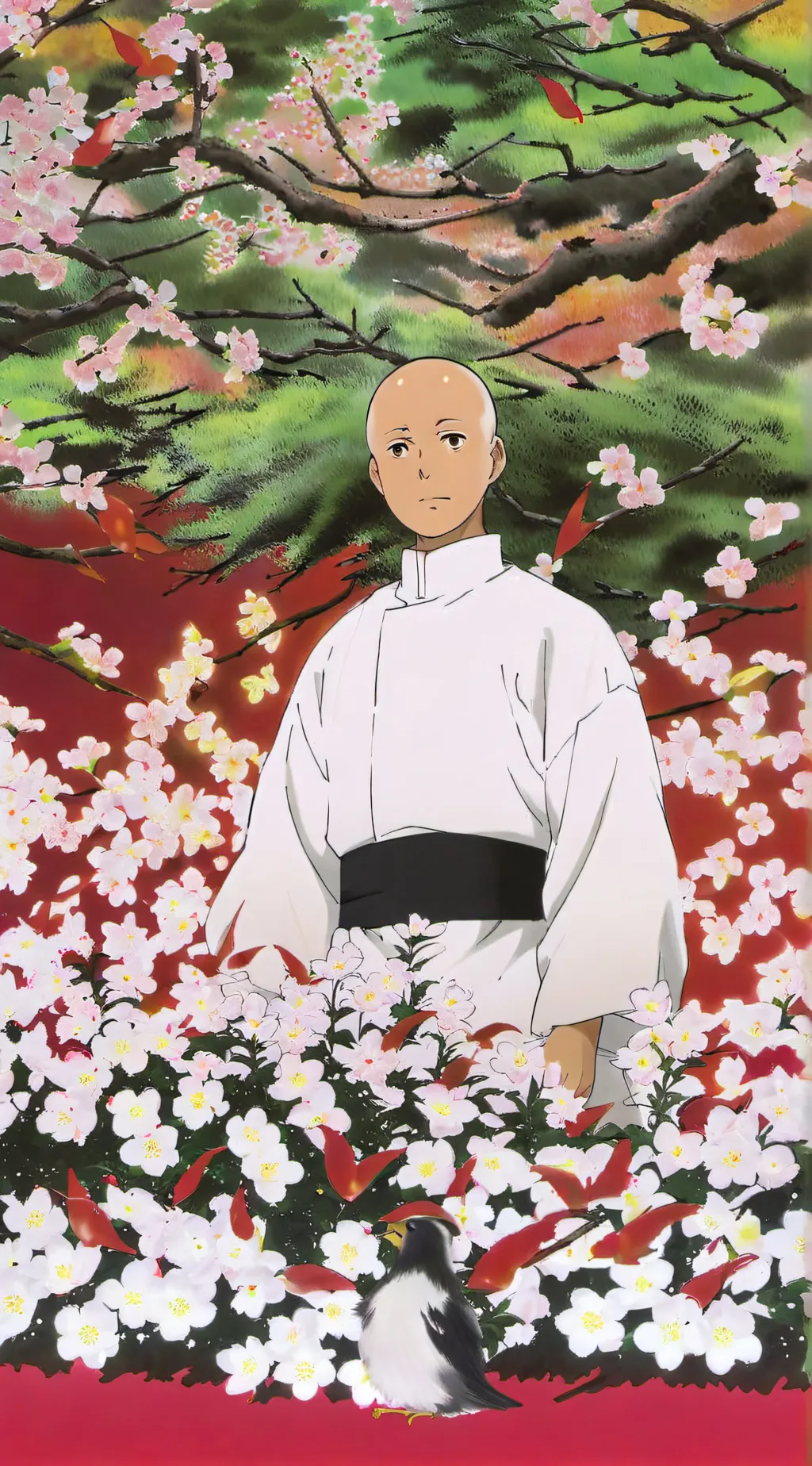 ai character: bald adam background