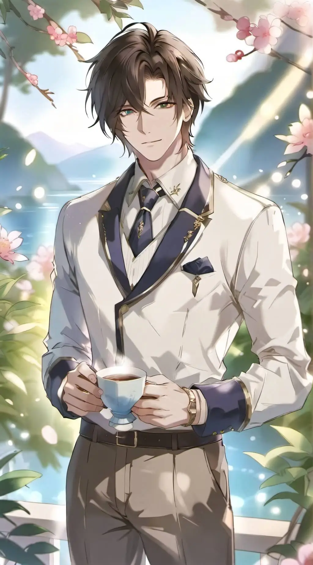 ai character: Zeno background