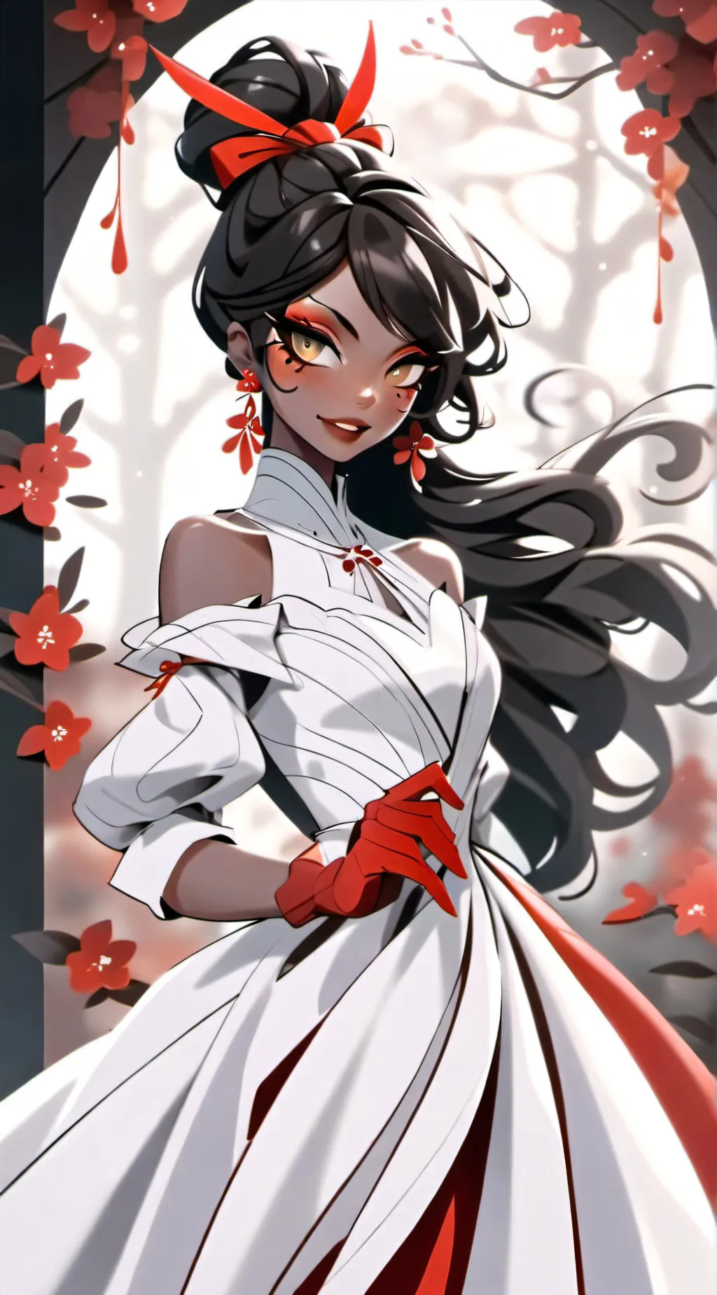 ai character: Velvette_ background