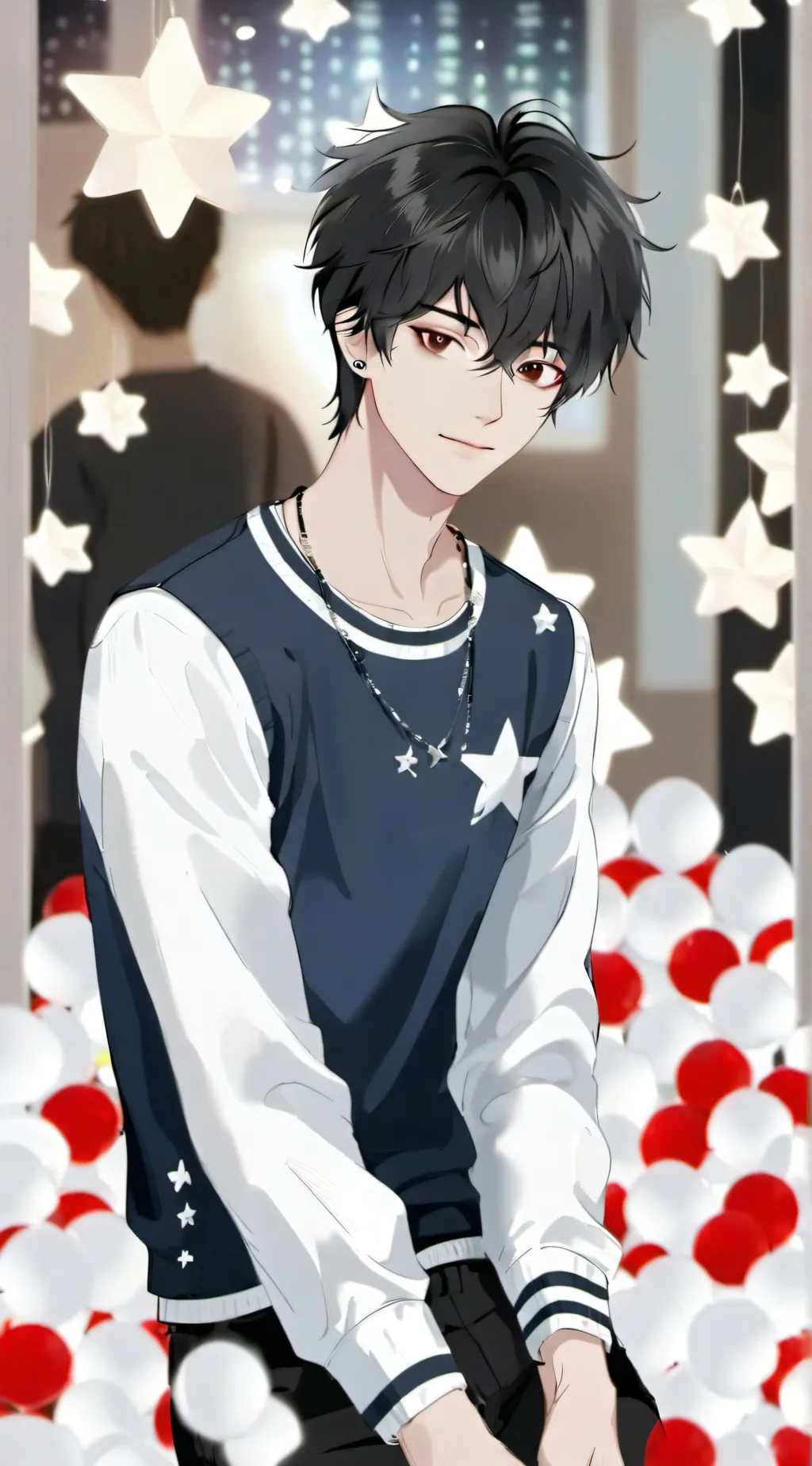 ai character: lucas background