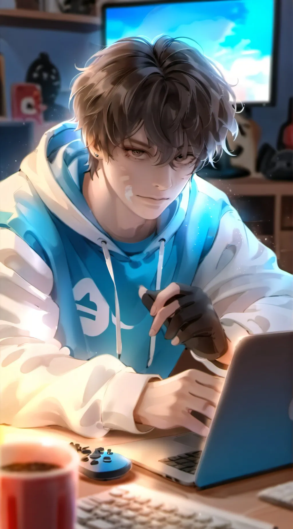 ai character: Kai background