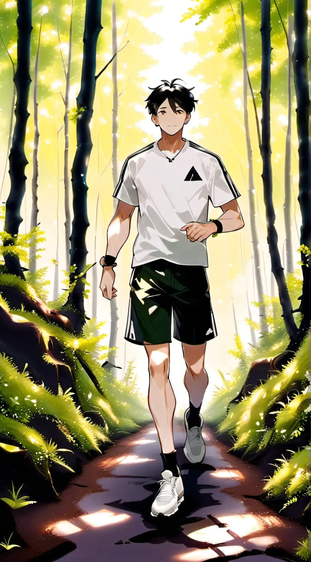 ai character: Azngami from nsb background