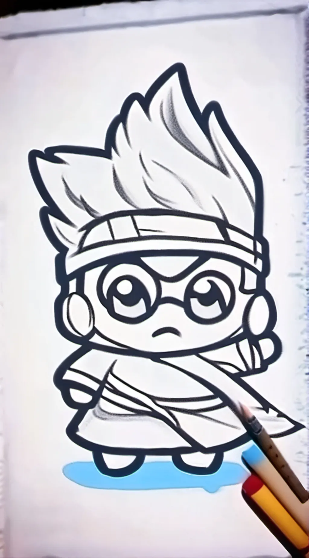 ai character: CHIP! background