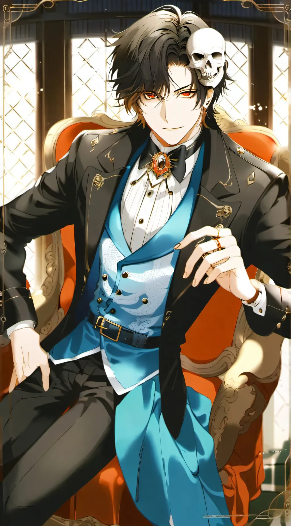 ai character: Kael background