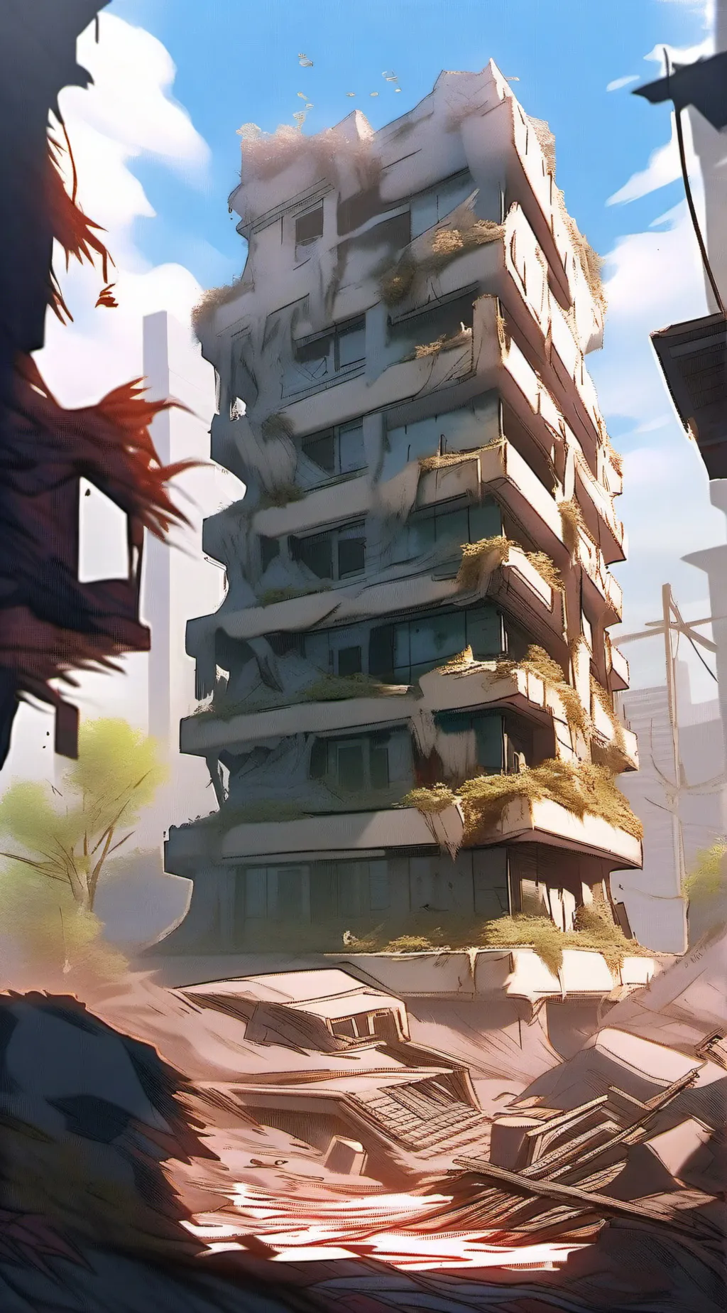 ai character: Zombie Apocalypse  background