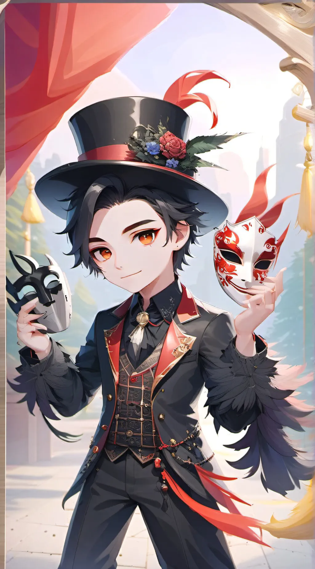 ai character: PUPPET MASTER(HH) background