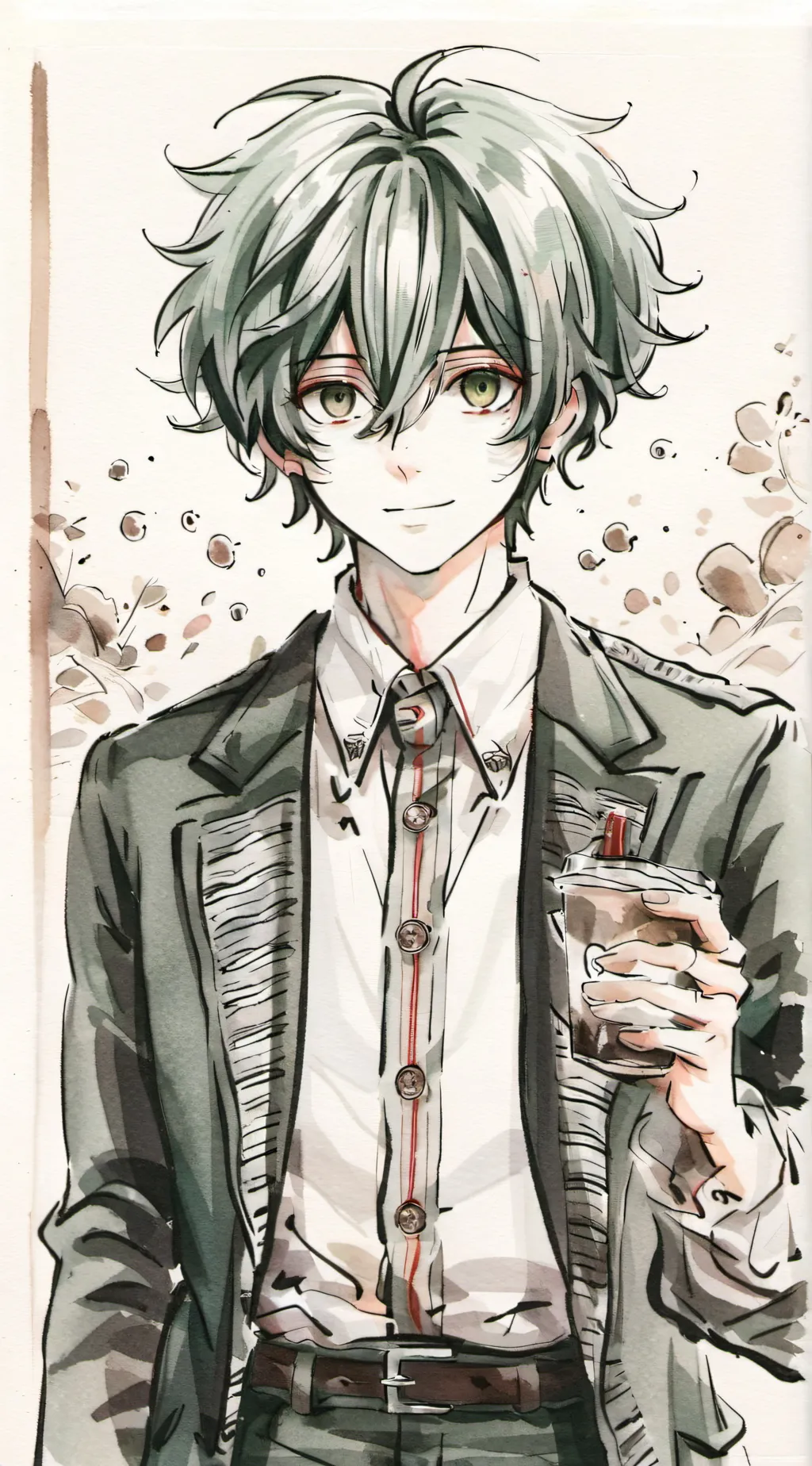 ai character: bakudekucry background