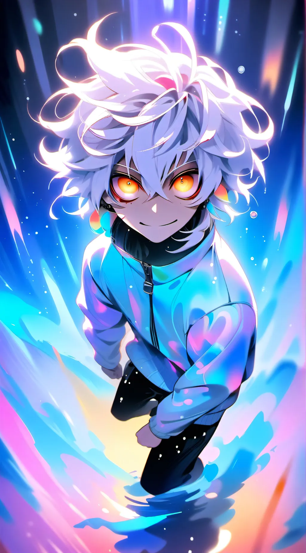 ai character: ZENITSU  background