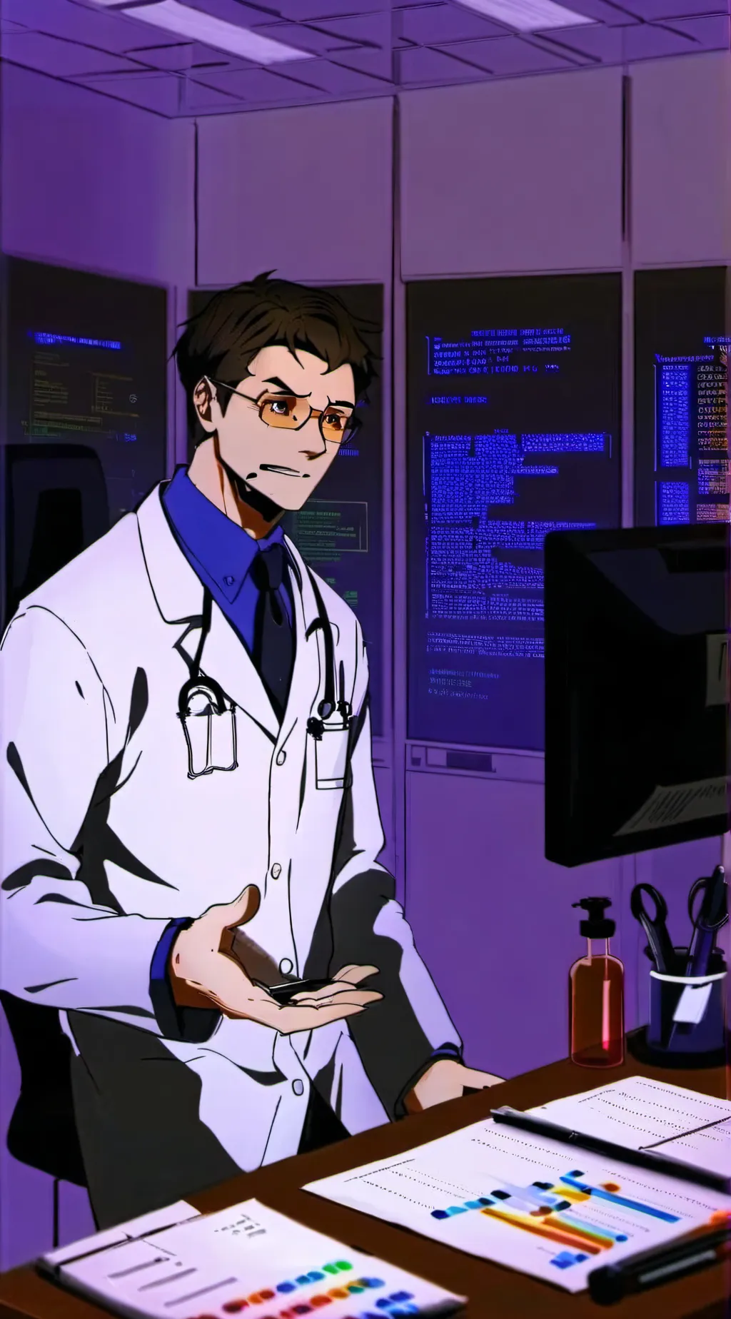 ai character: Max background