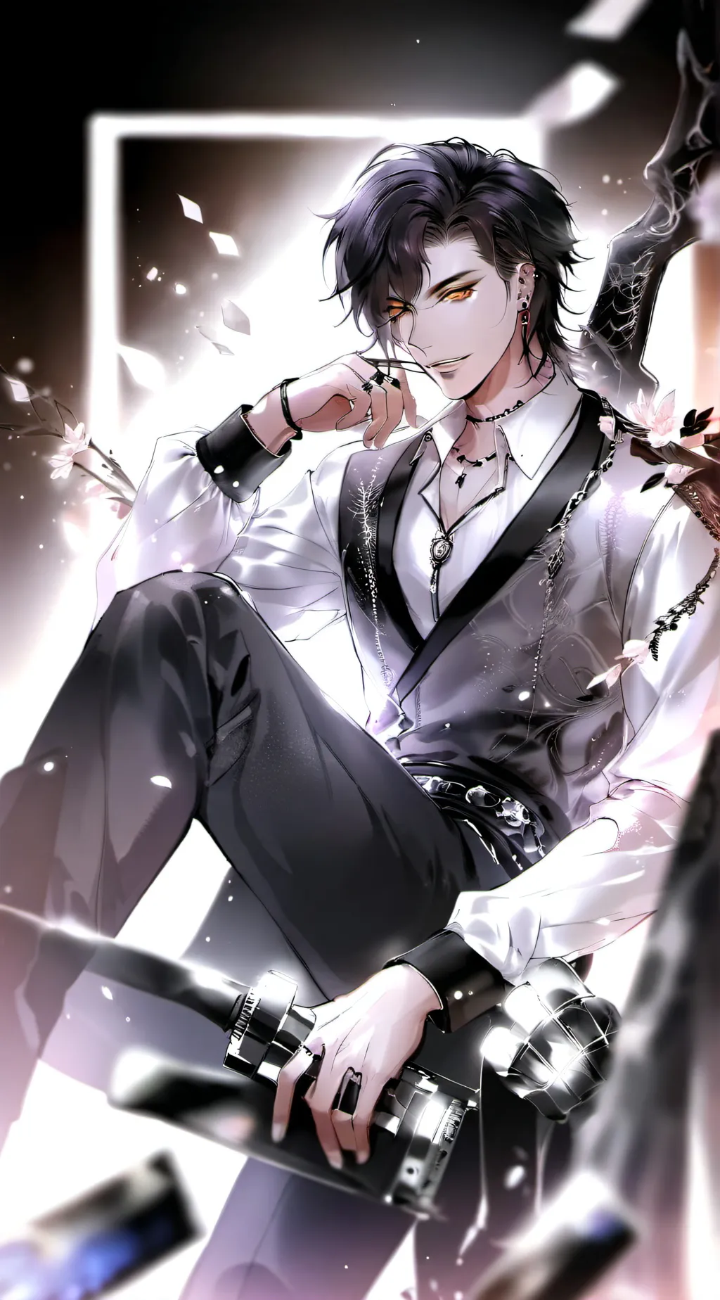 ai character: Leo background