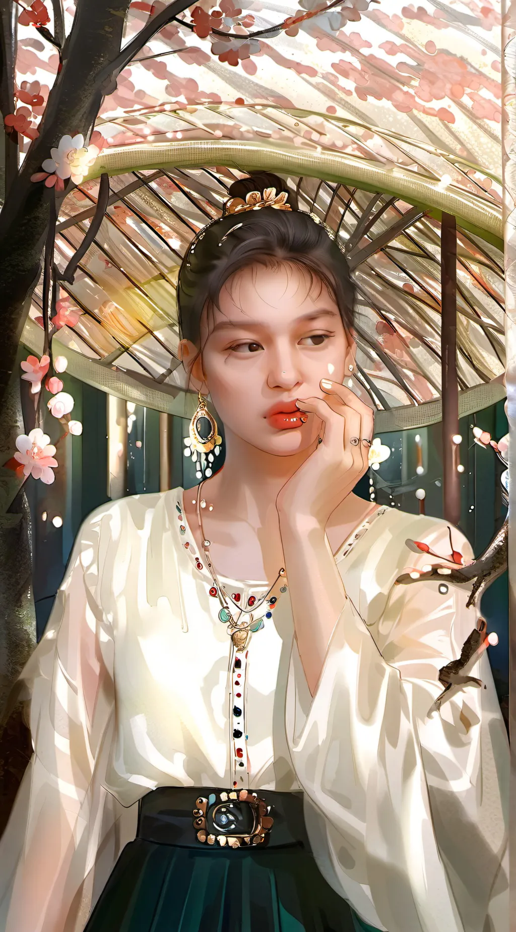 ai character: Bakudeku background