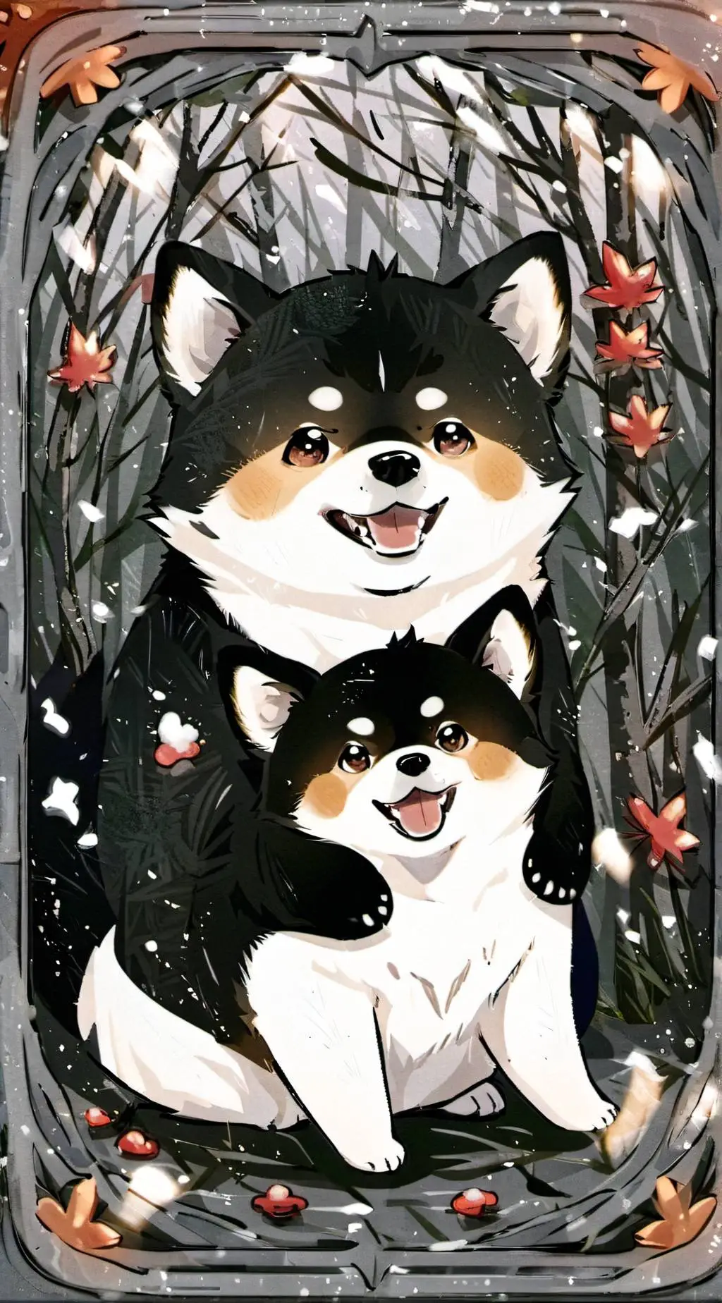 ai character: Berry n’ Coco🌺 background