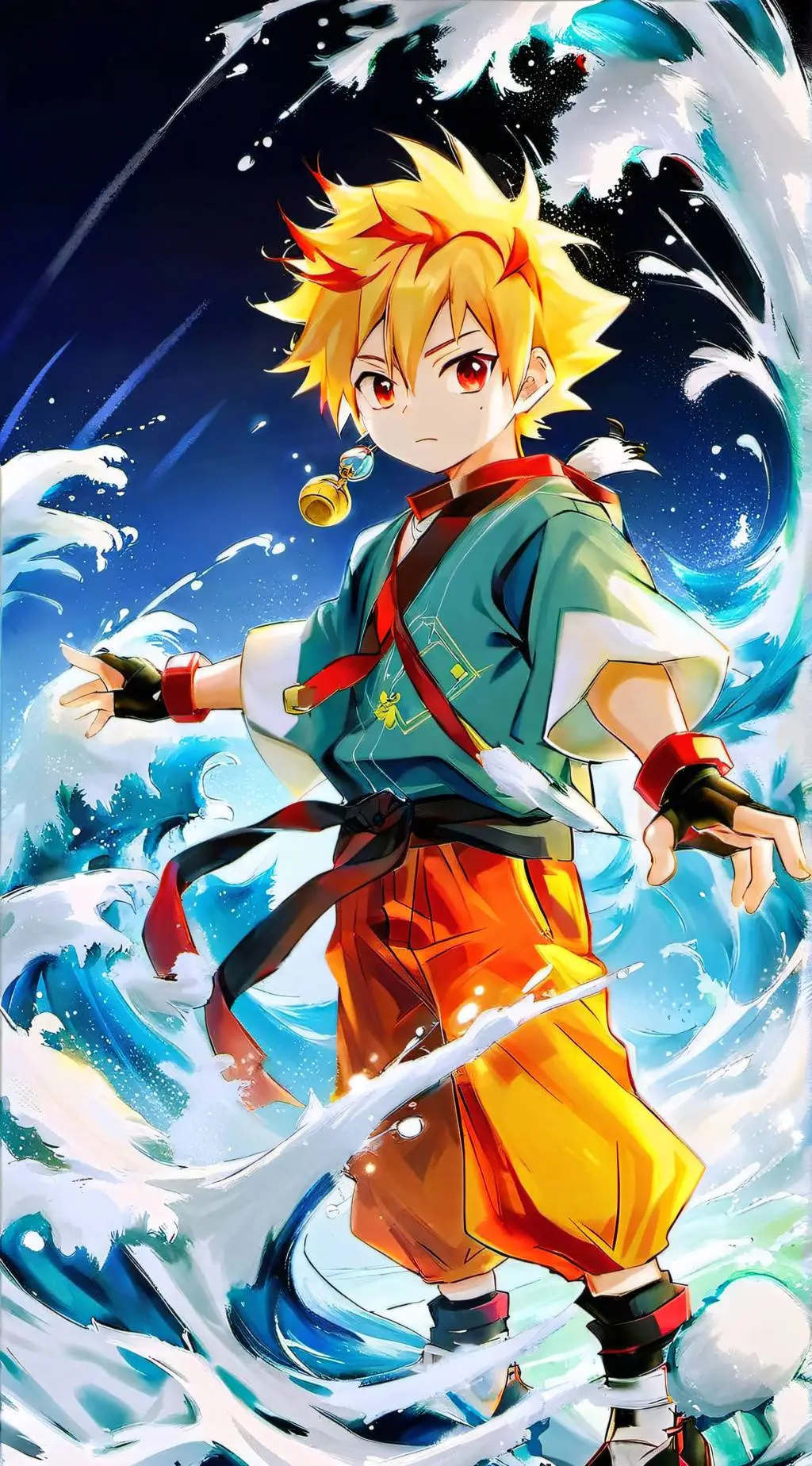 ai character: Free background