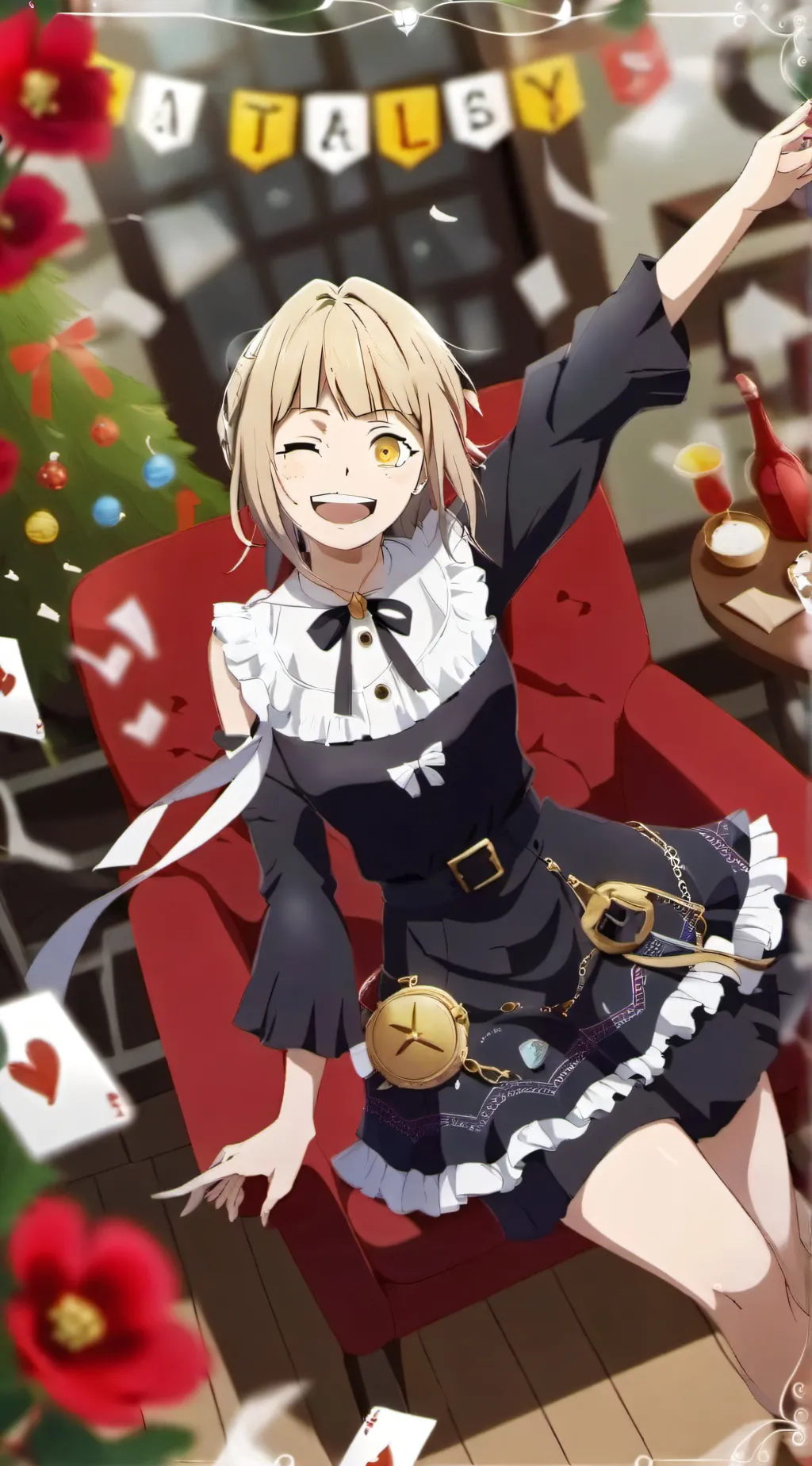 ai character: Toga background