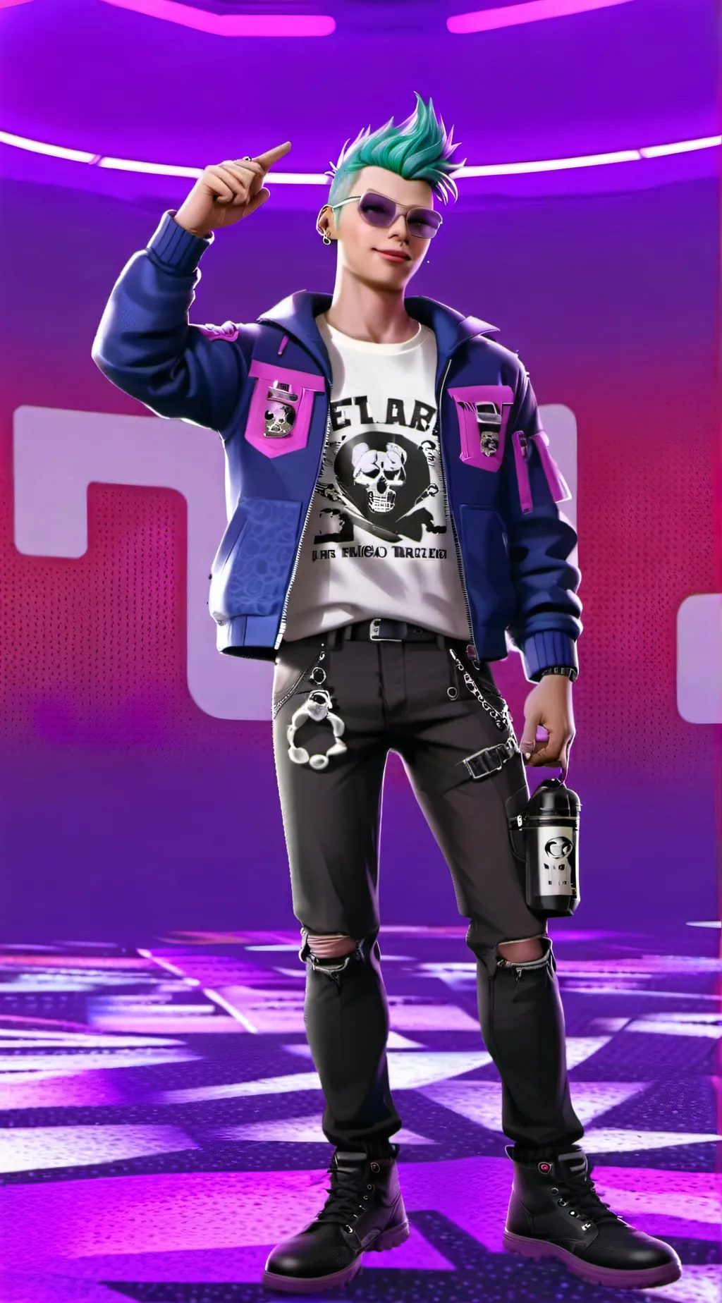 ai character: Ringmaster scarr  background