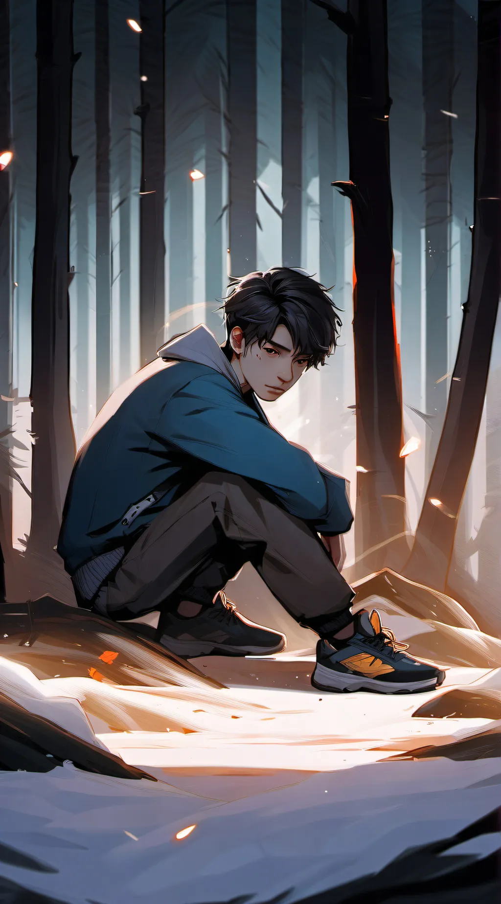 ai character: Chris background