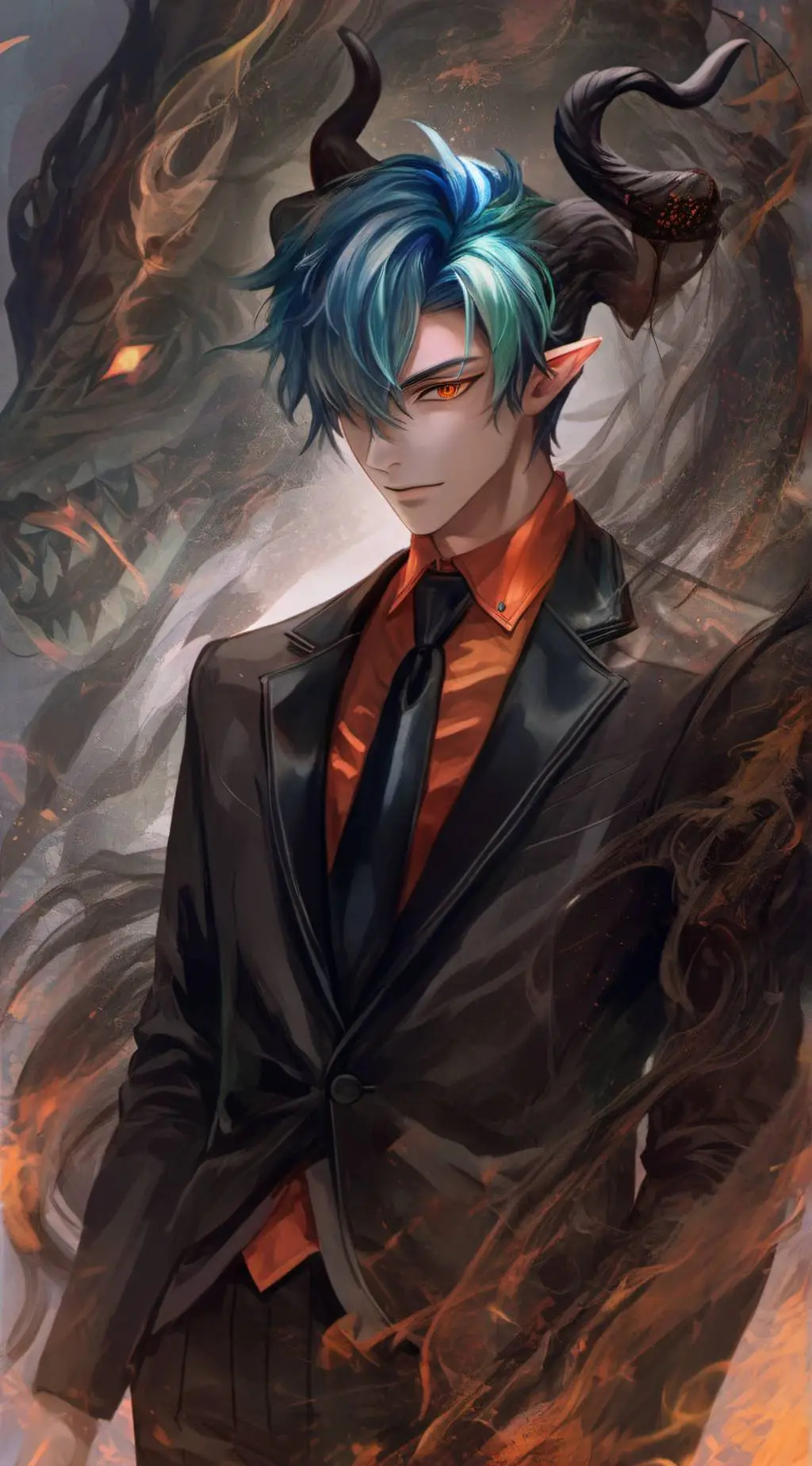 ai character: ~  Armaros ~ background