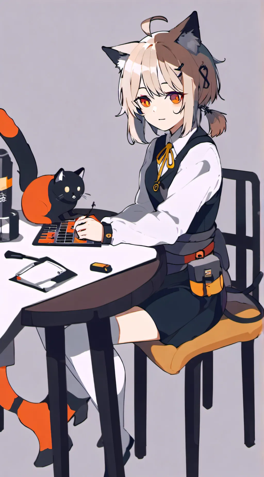 ai character: Andre  background