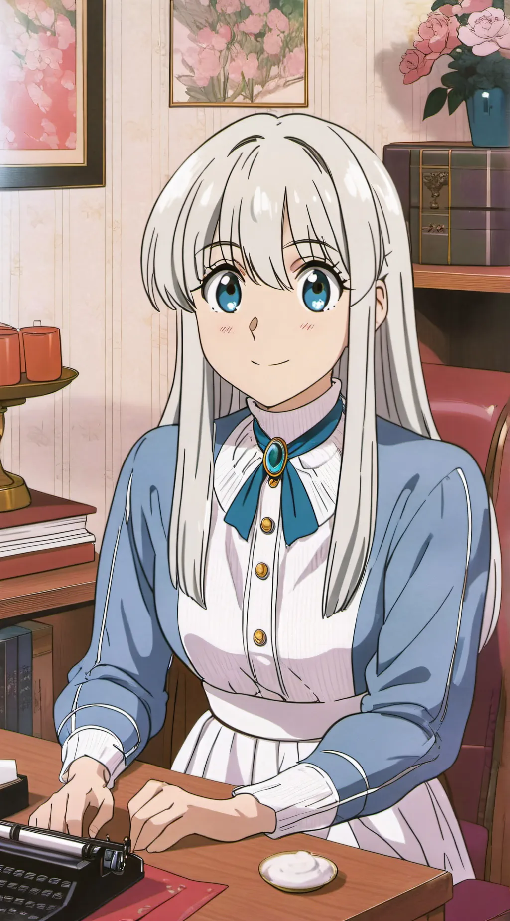 ai character: Elisabeth  background