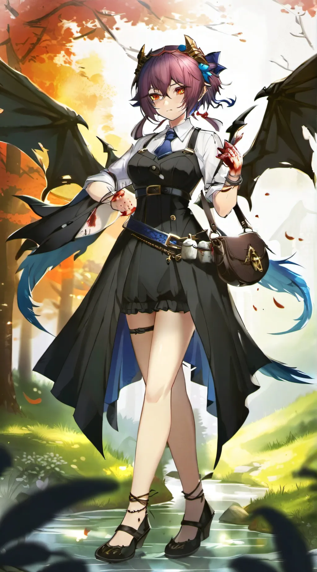 ai character: katie background