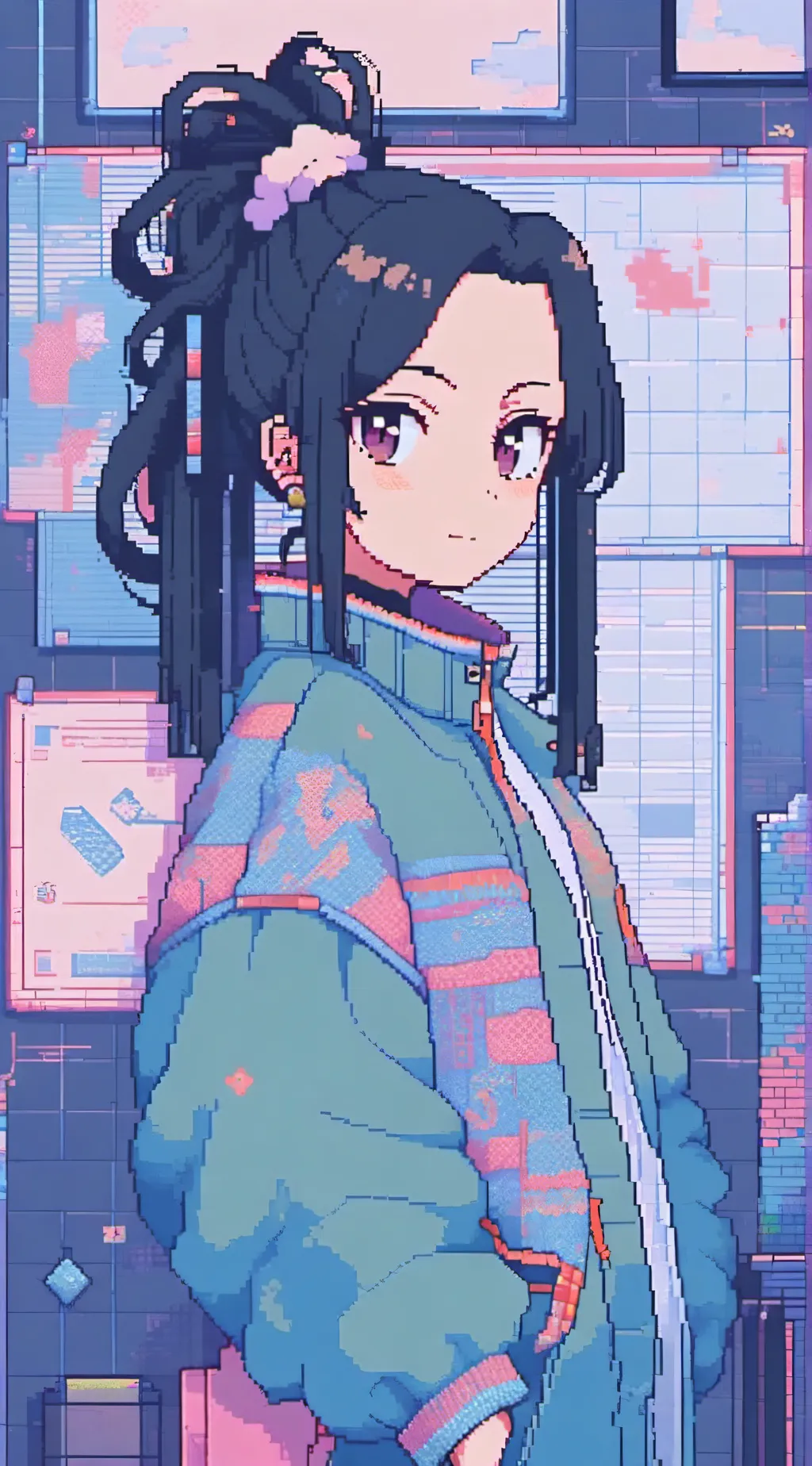 ai character: Yaoyorozu background