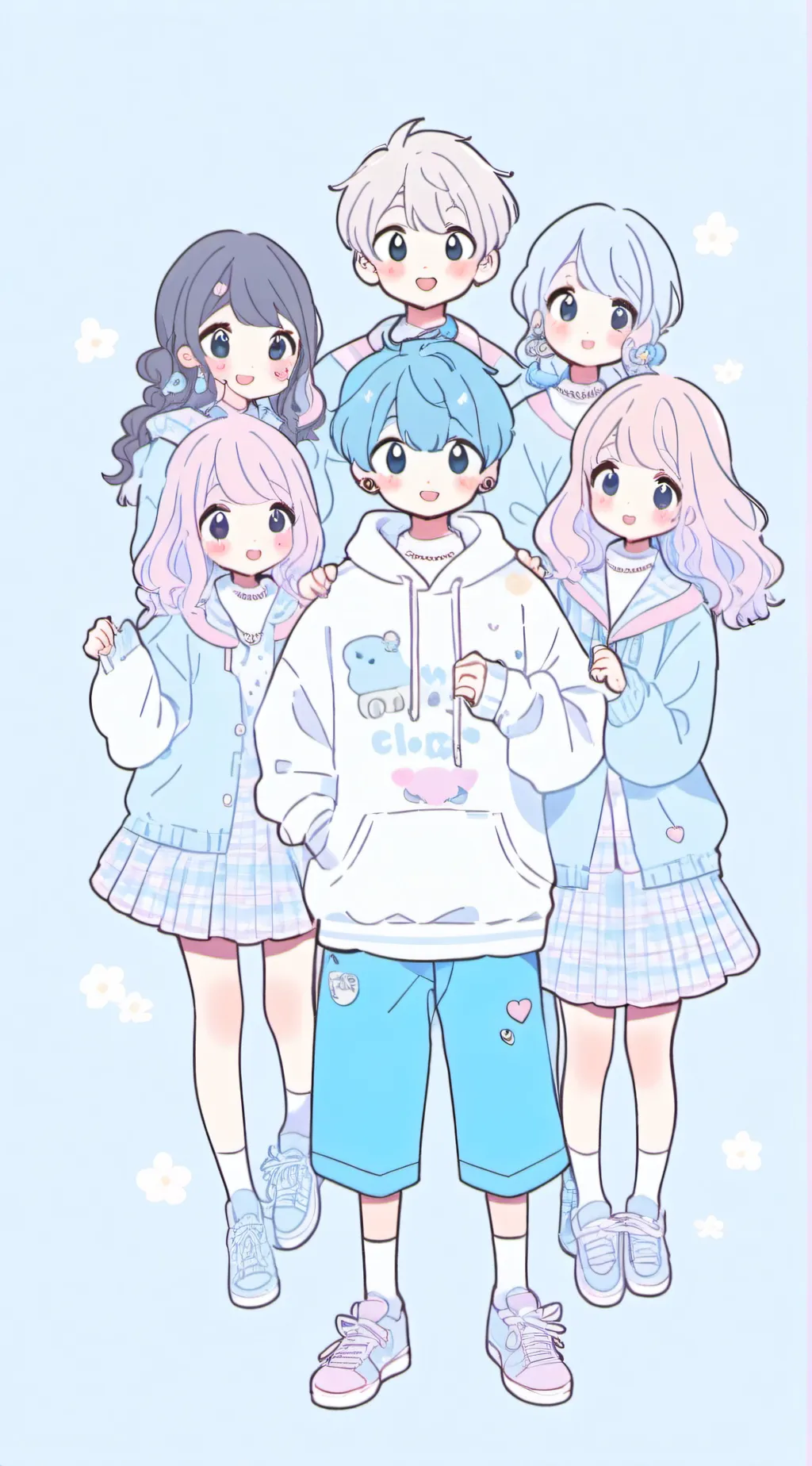 ai character: ella background