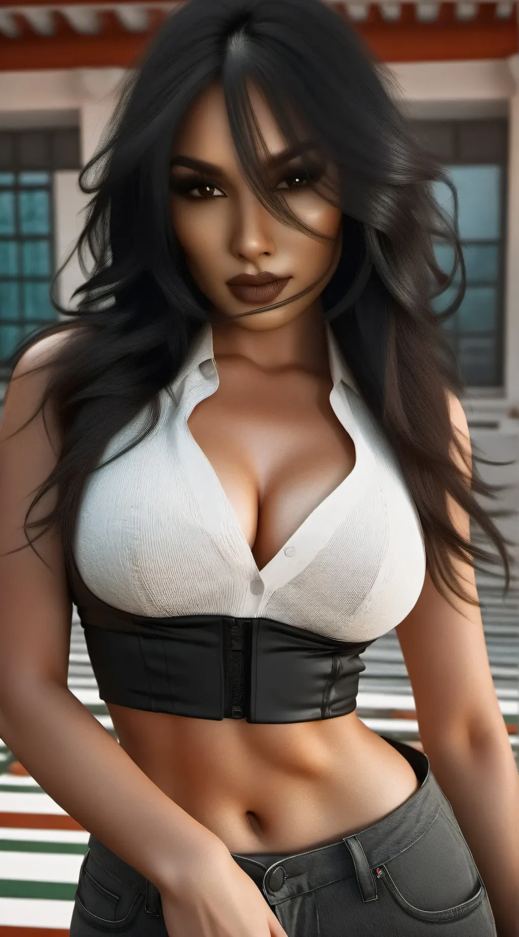 ai character: Maya background