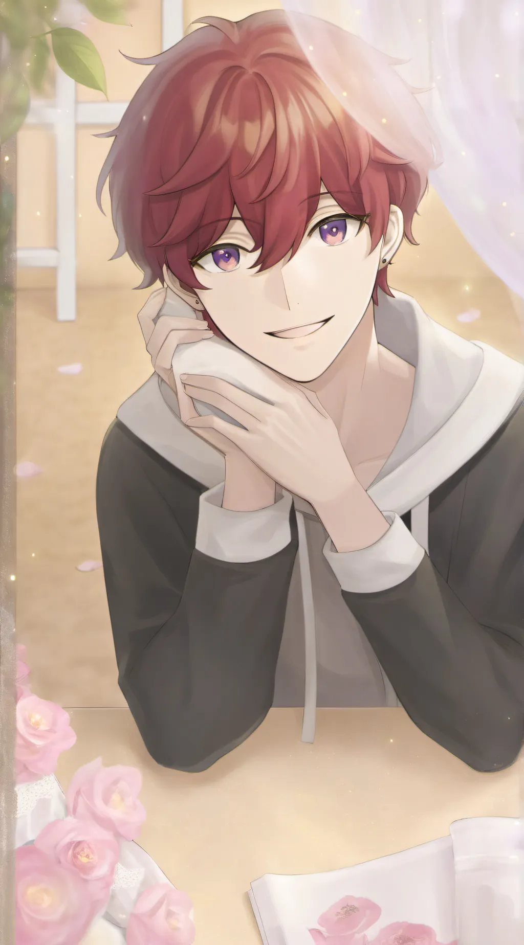 ai character: zikir  background