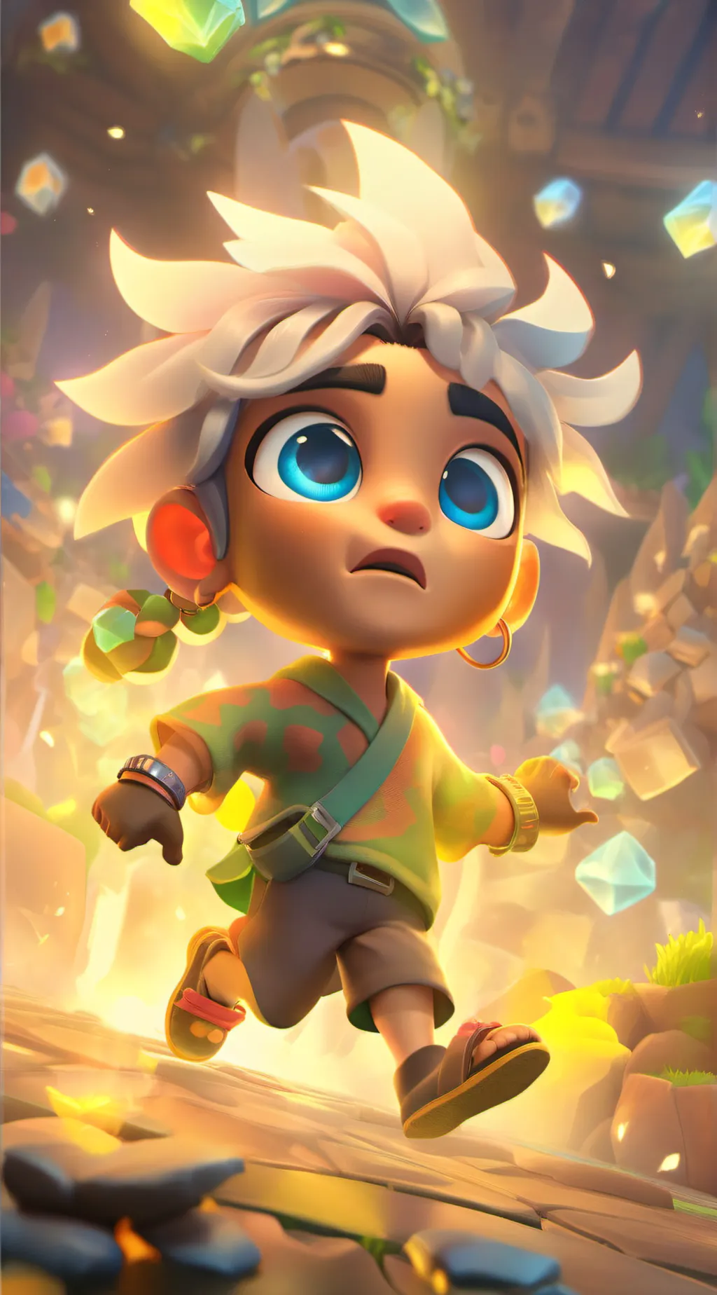 ai character: Random kid background