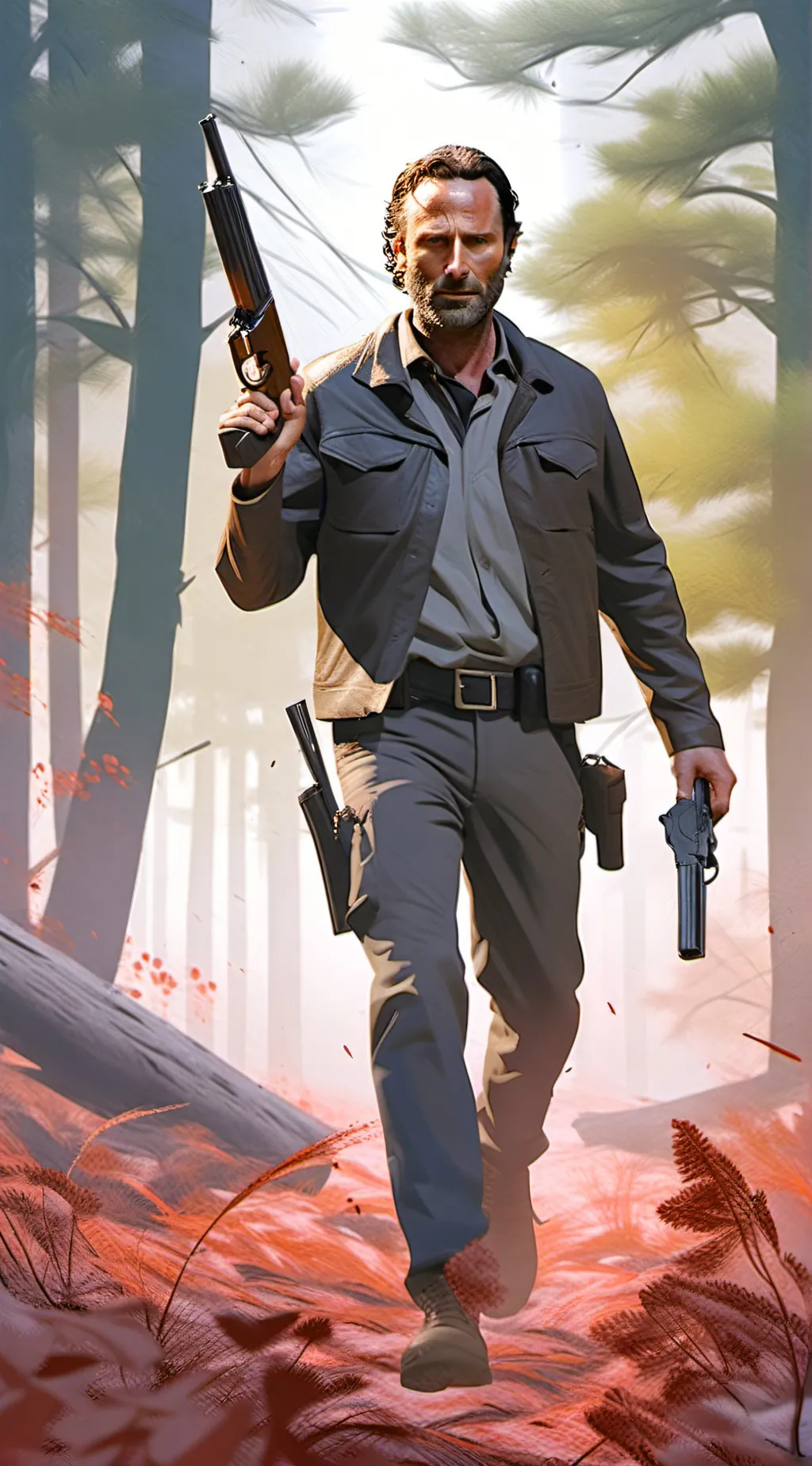 Talkie AI - Chat with Rick grimes 