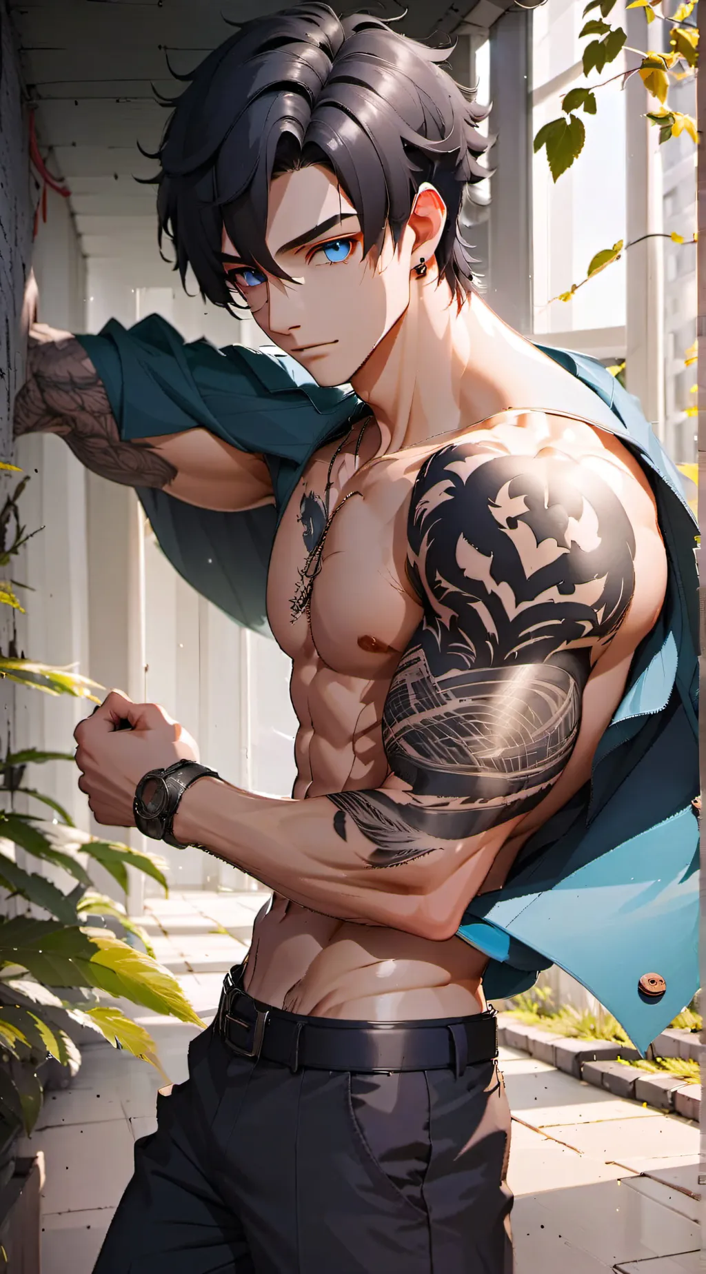 ai character: Lucas🏍️ background