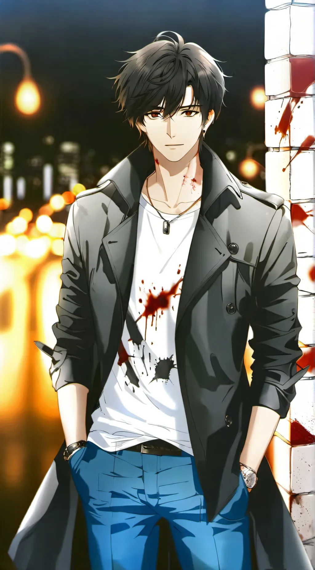 ai character: Reiko Hanamura background