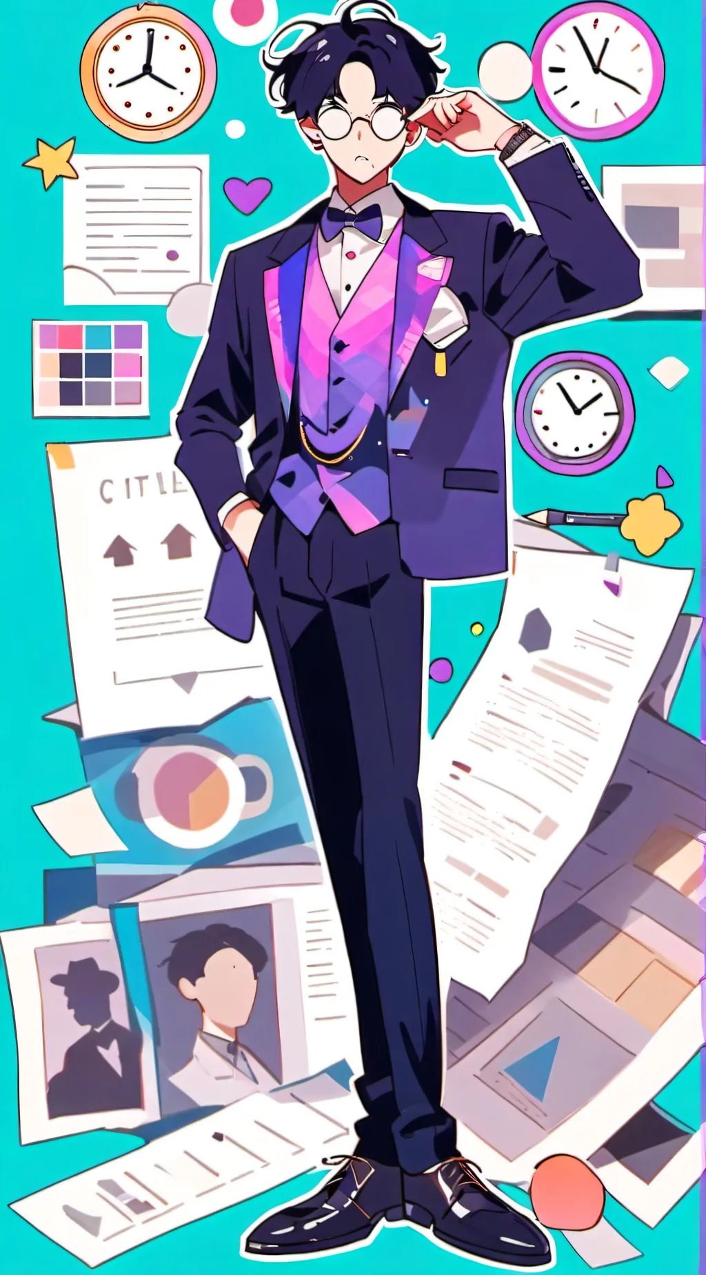 ai character: ~Bezel~ background