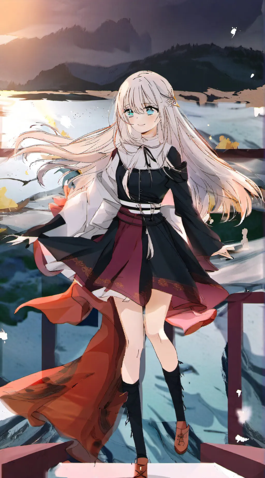 ai character: Last girl background