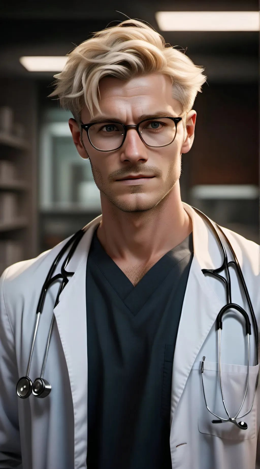 ai character: Doctor  background