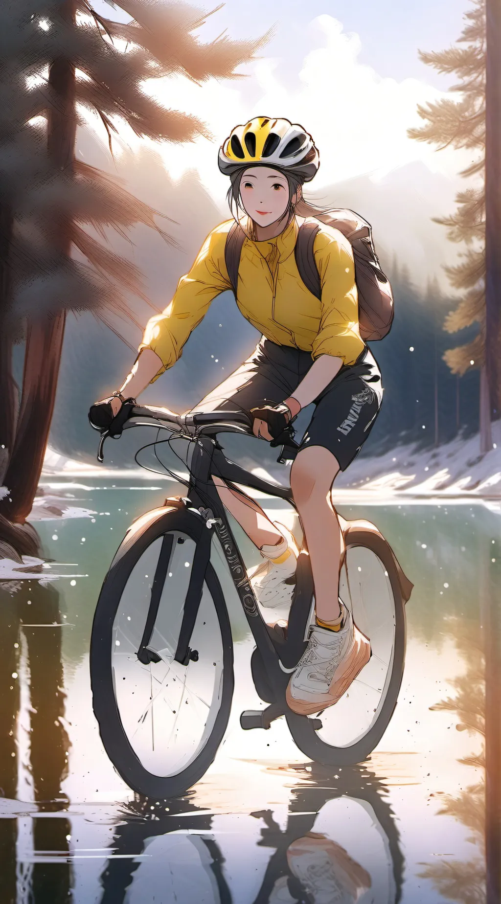 ai character: the museum  background