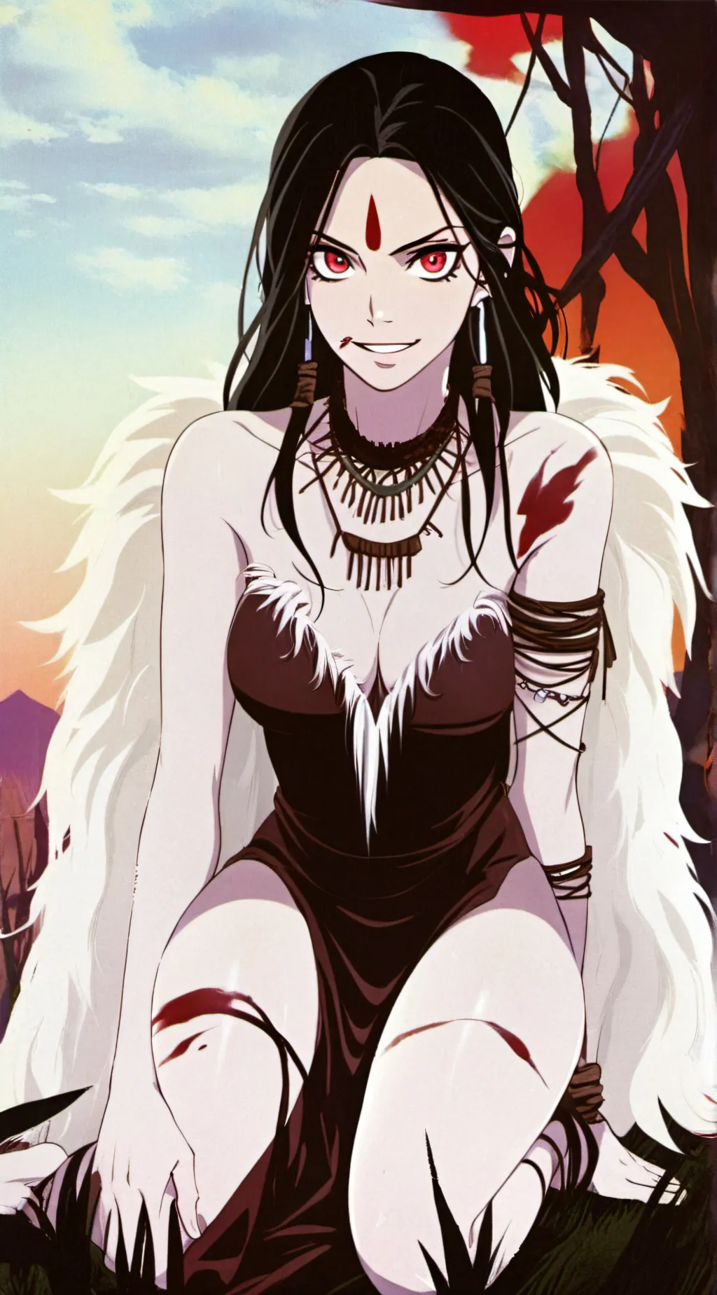 ai character: Morrigan  background