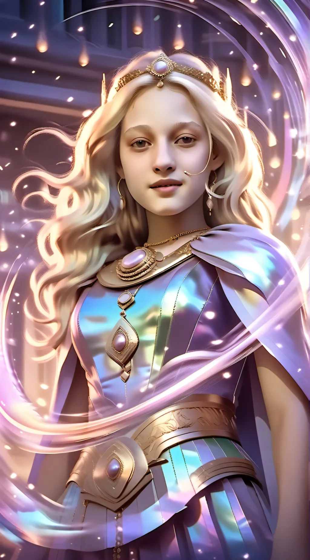 ai character: ꧁Marie Elsie꧂ background