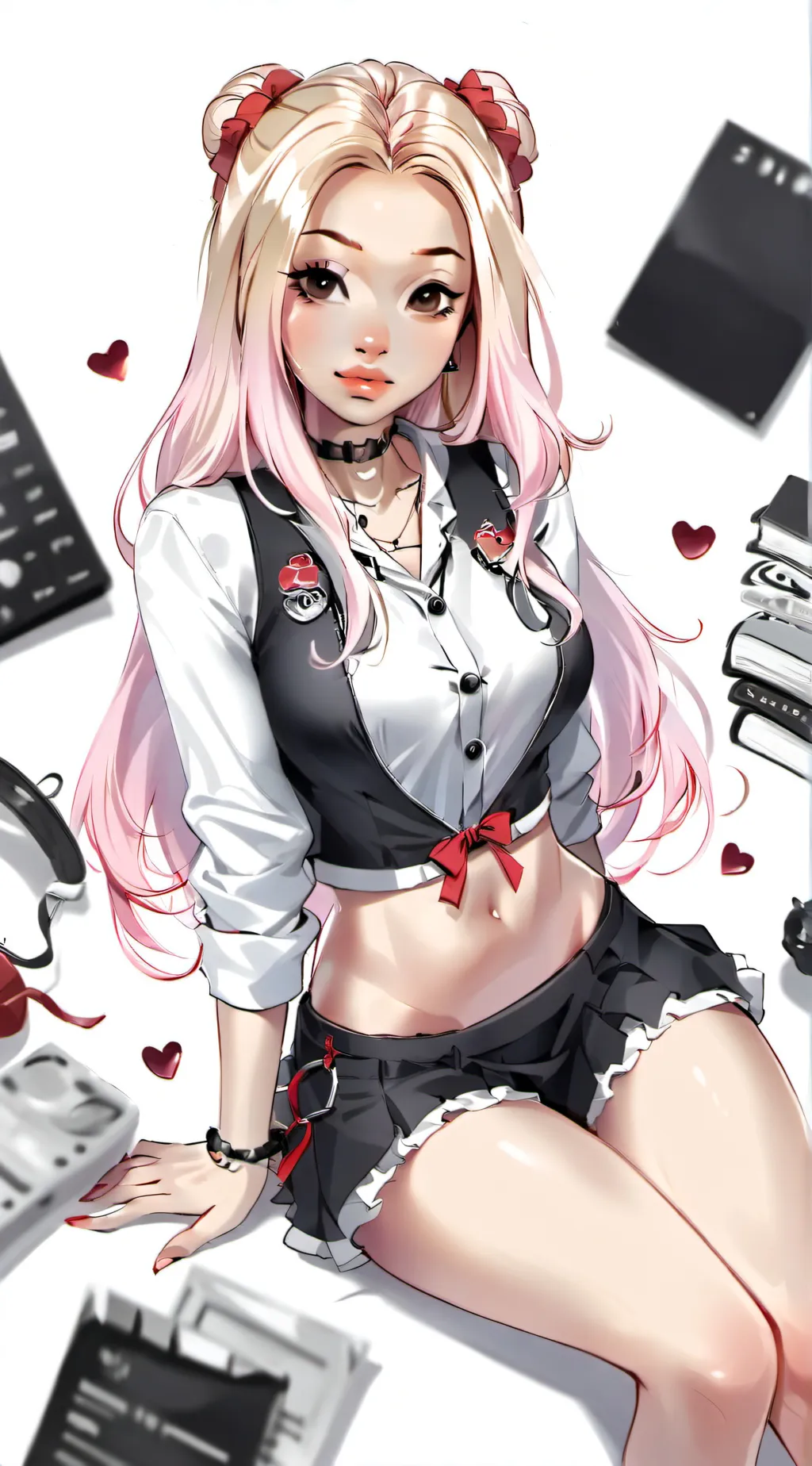 ai character: Mika background