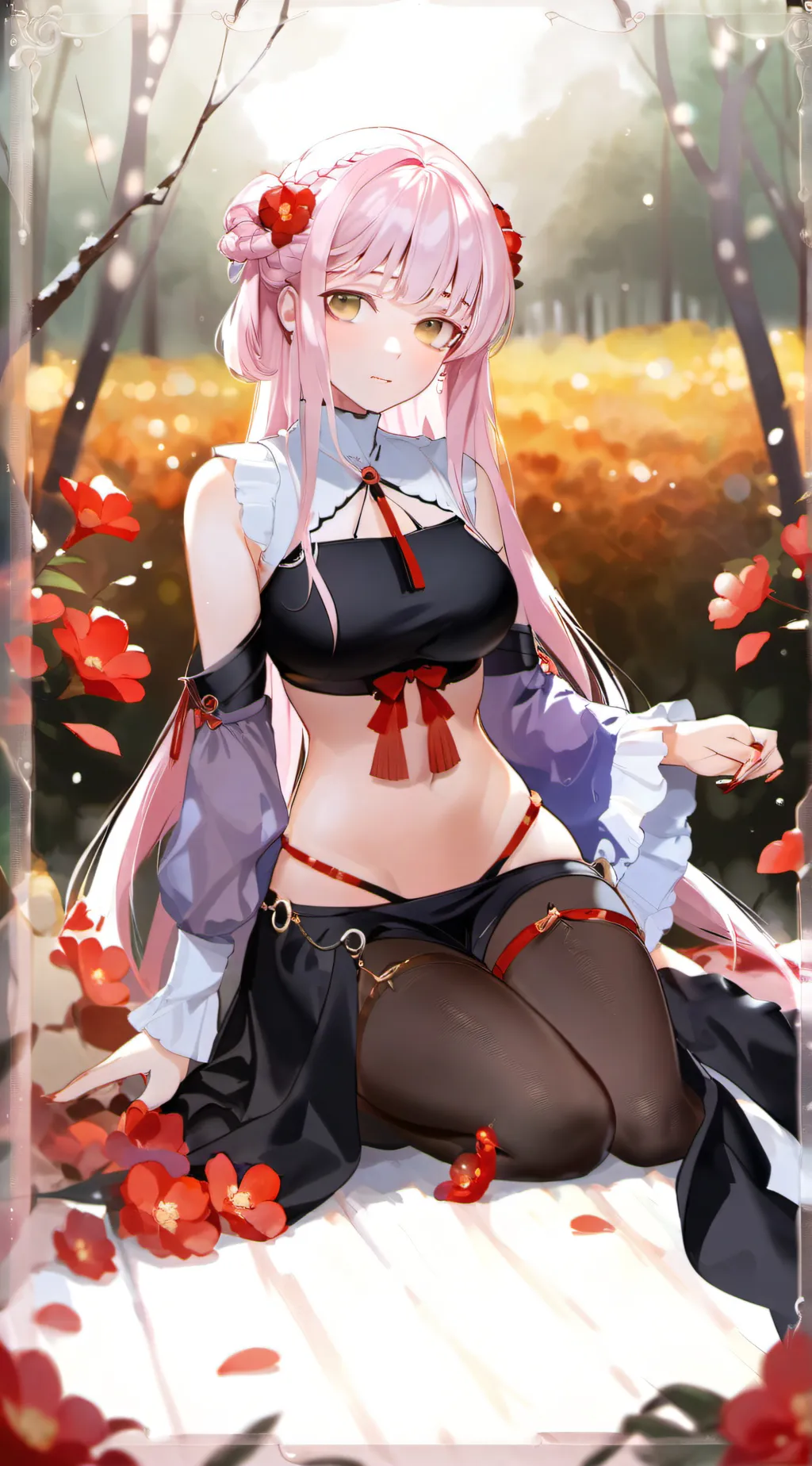 ai character: 伊莉雅 background