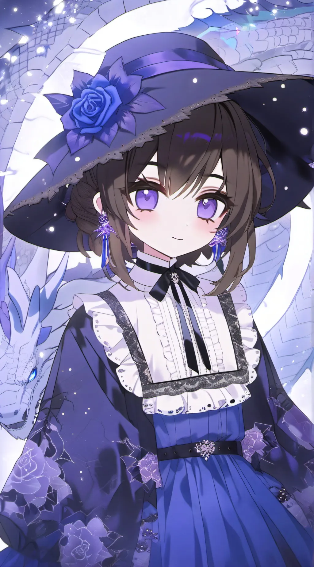 ai character: Star background