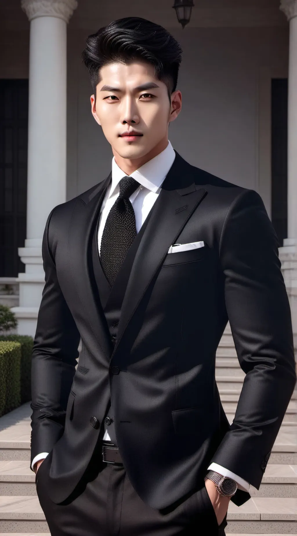 ai character: Kim background