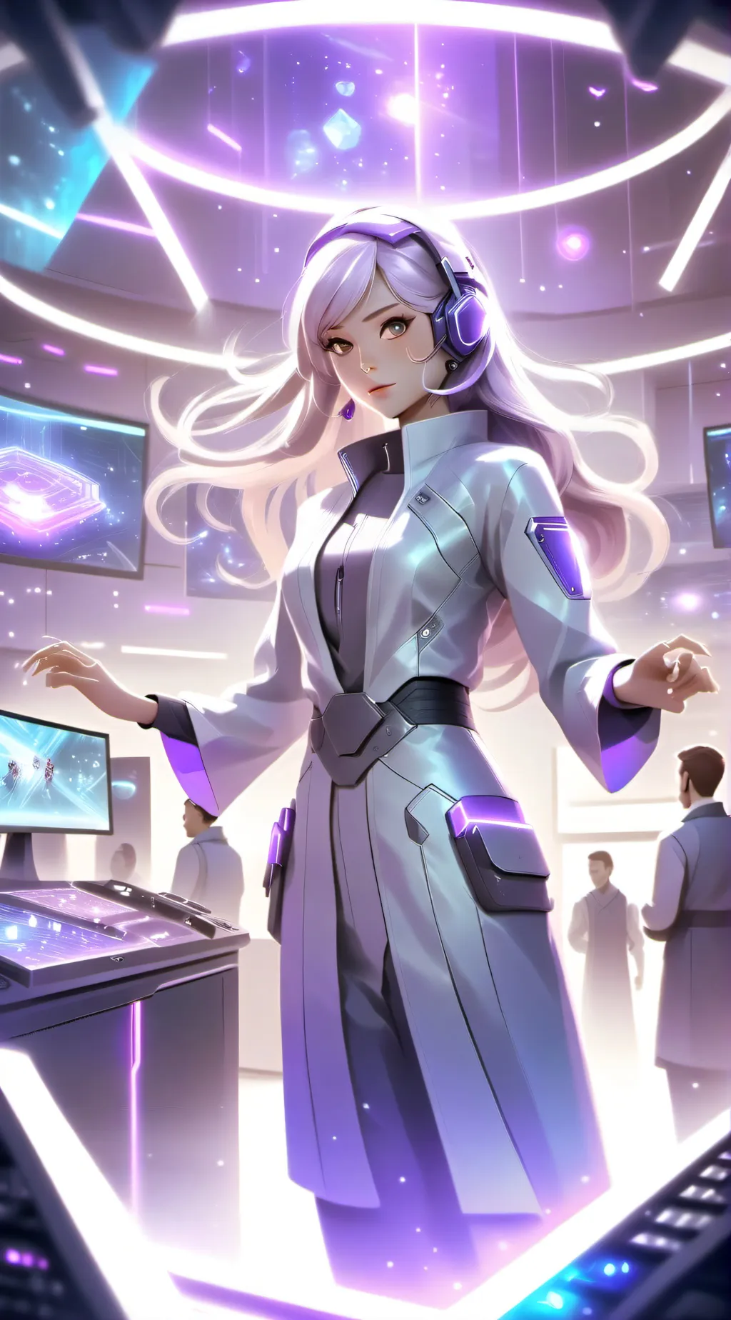 ai character: Aria background