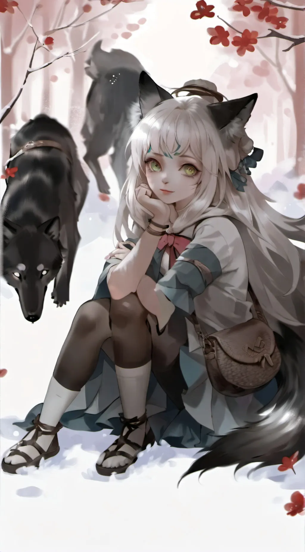 ai character: lily background