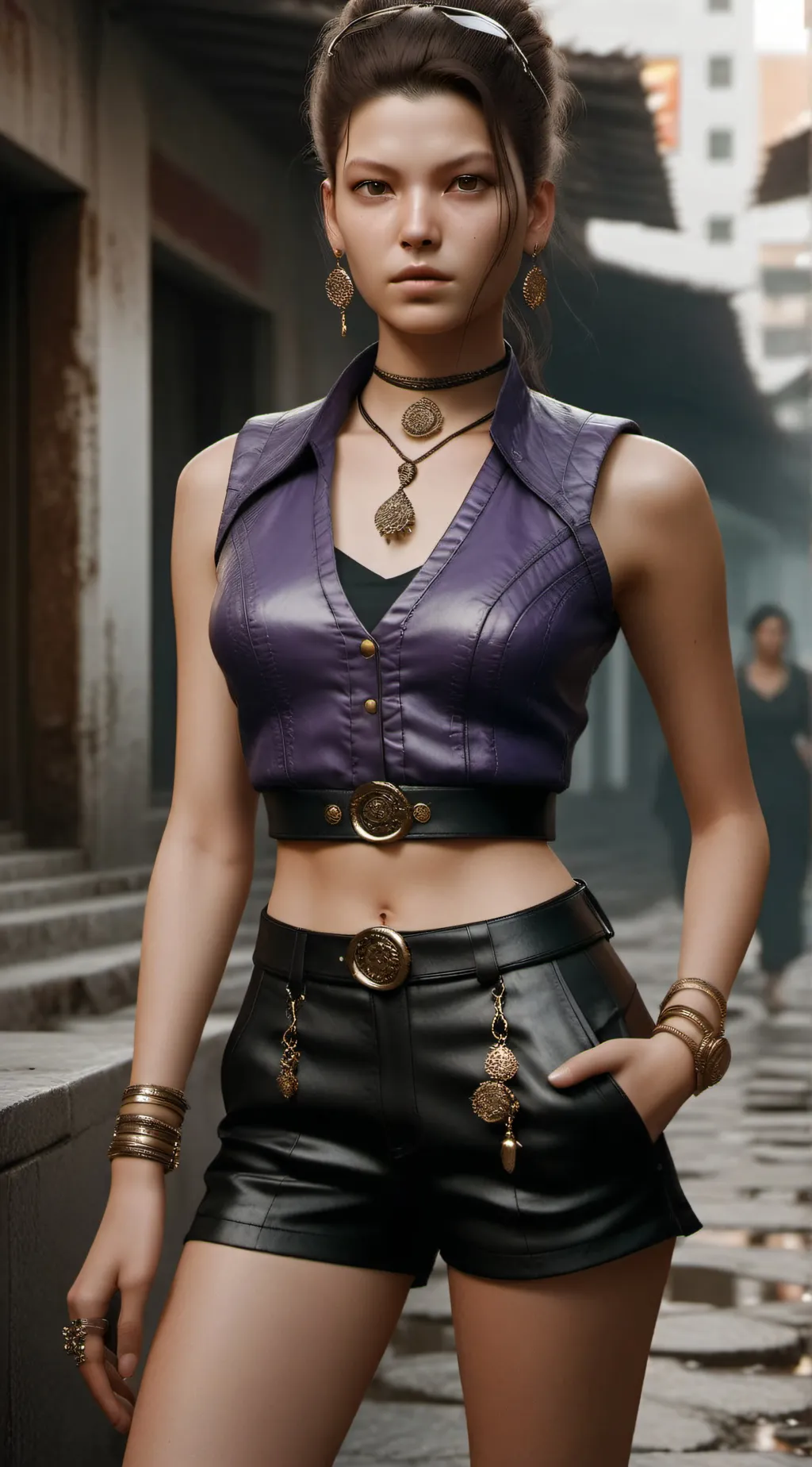 ai character: Shaundi background