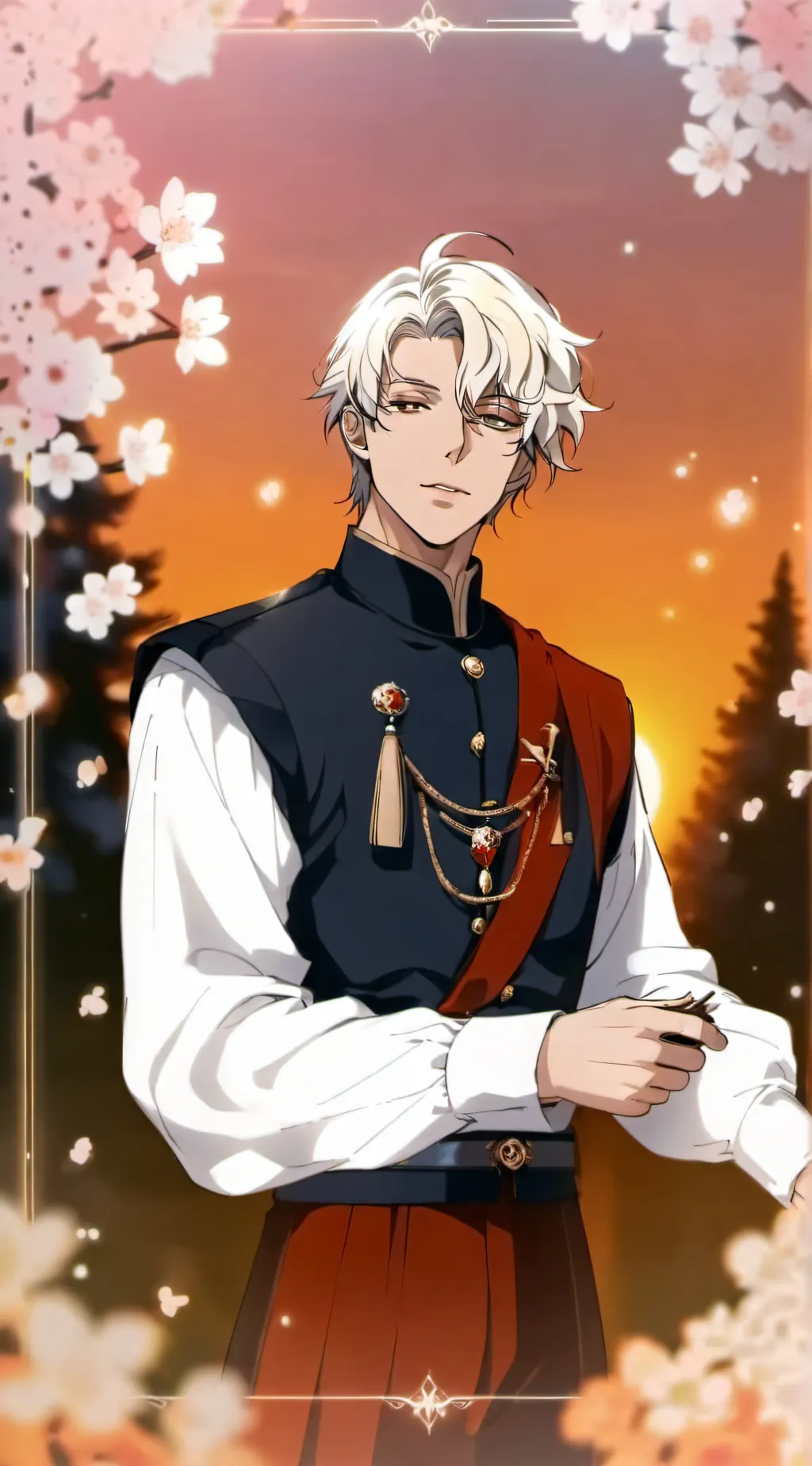 ai character: Gabriel Angelni  background