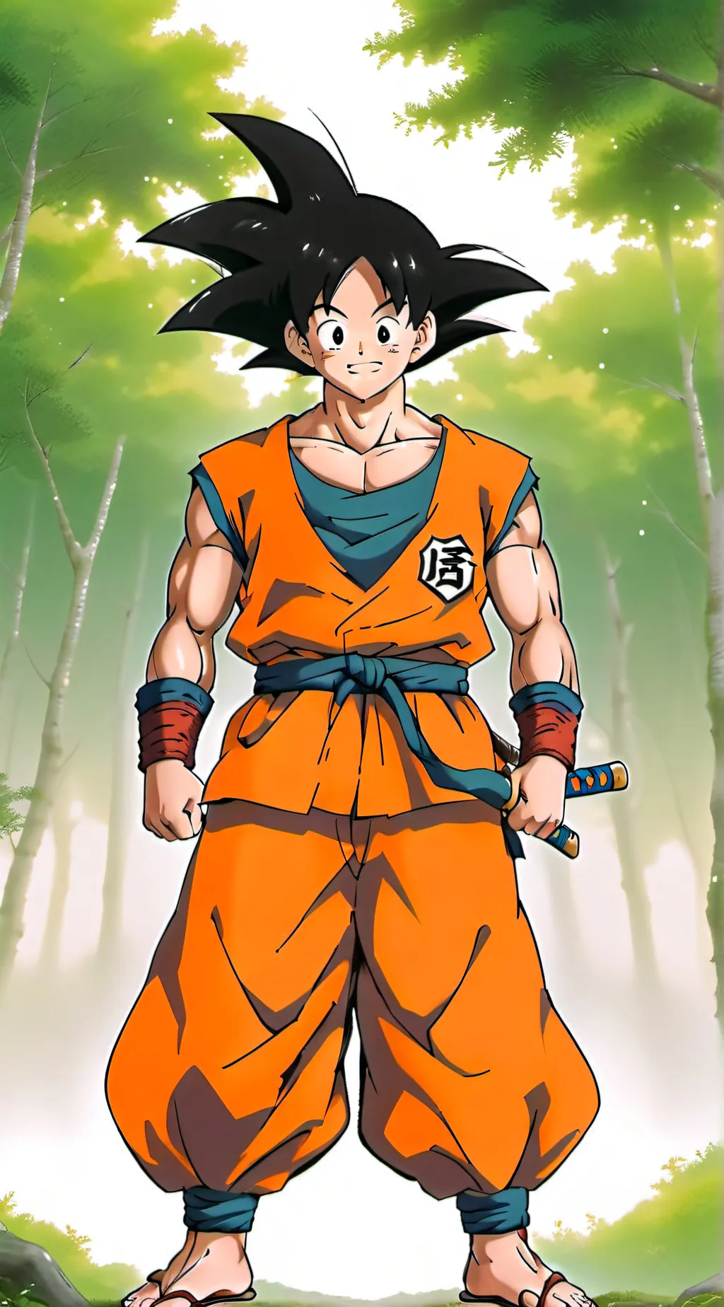 ai character: Goku background