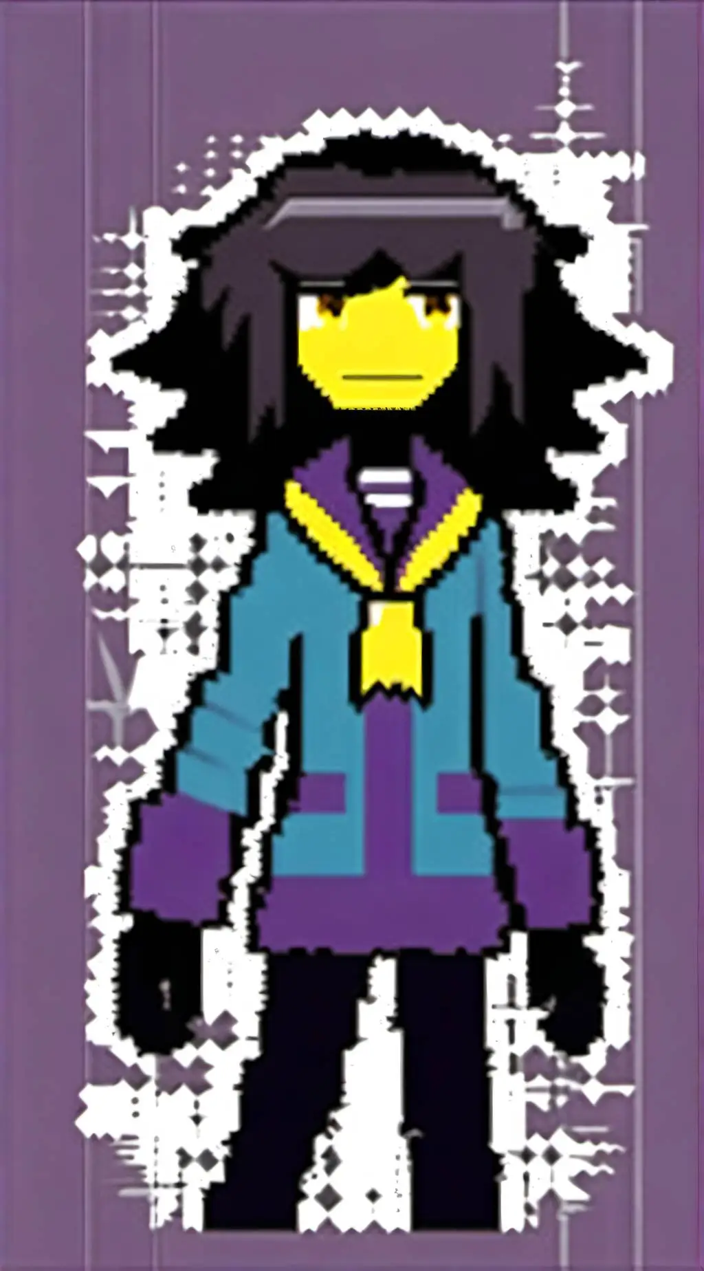ai character: Susie (deltarune) background